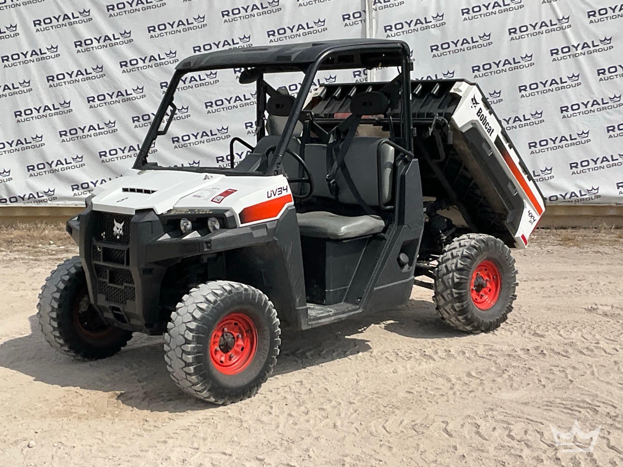 2021 Bobcat UV34 4x4 Gas Utility Cart