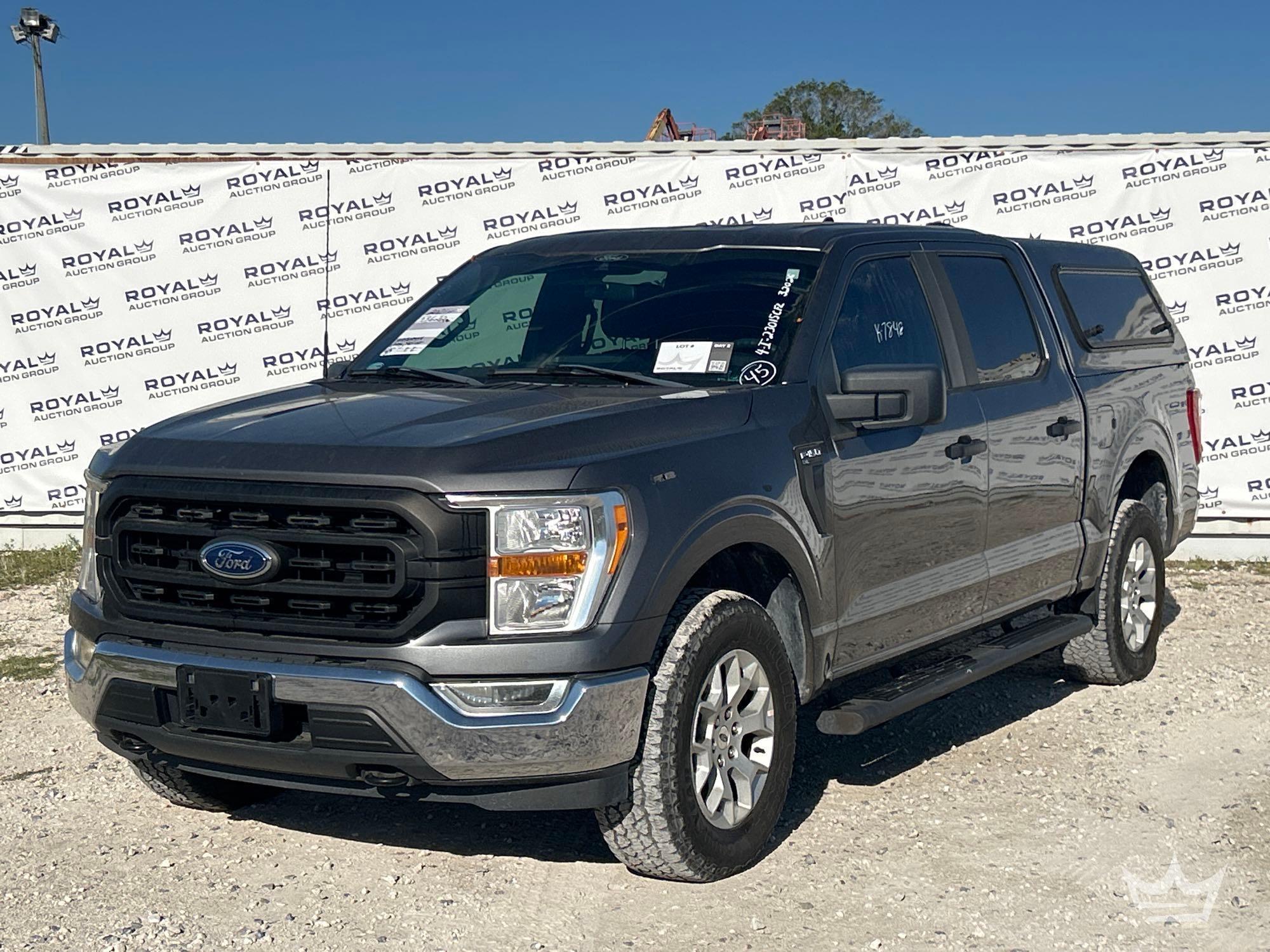 2021 Ford F-150 4x4 Crew Cab Pickup Truck