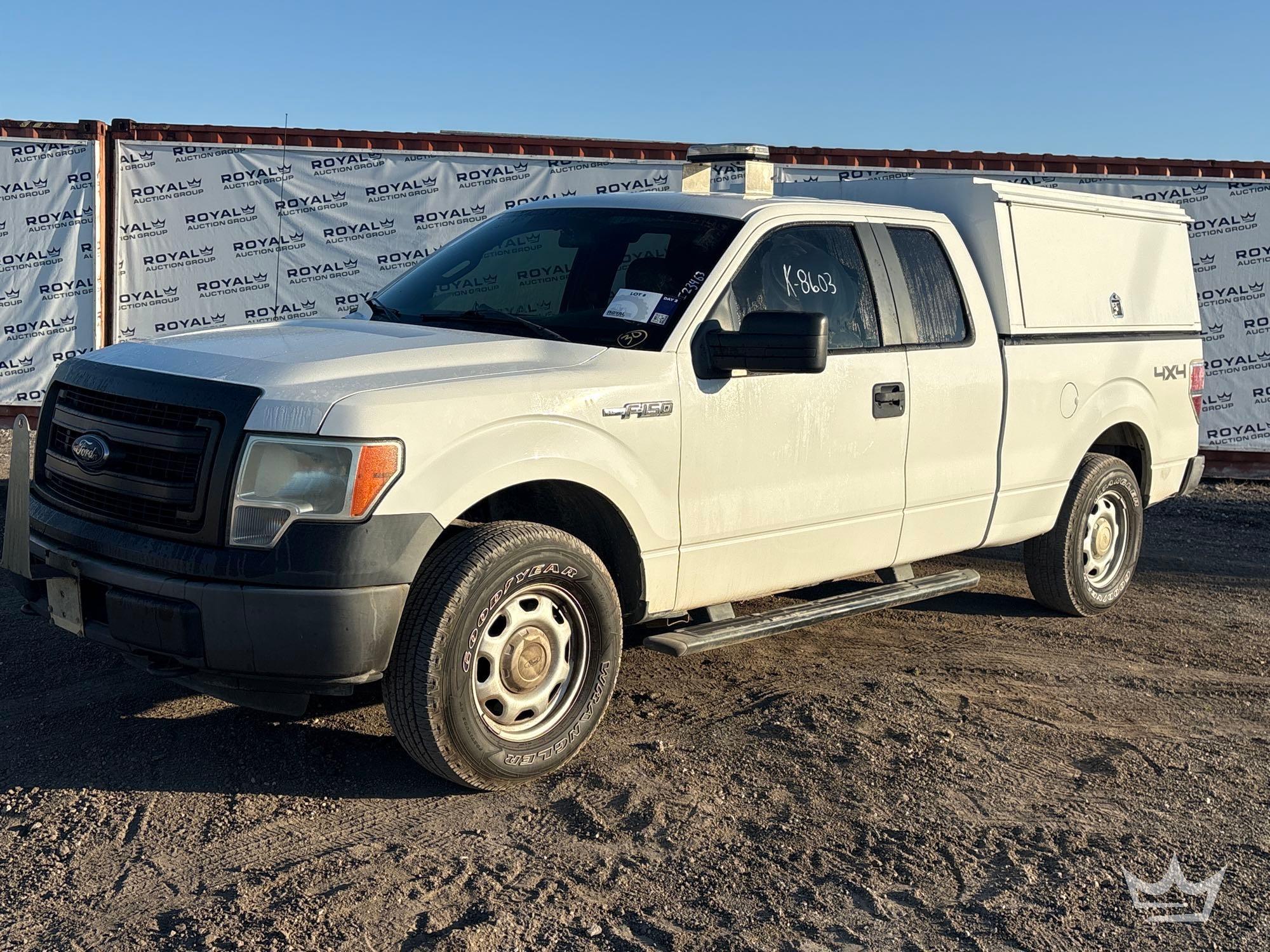 2014 Ford F-150 4x4 Ext. Cab Pickup Truck