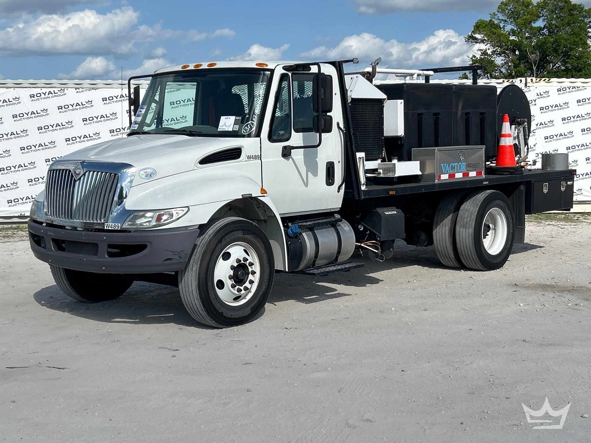 2018 International DuraStar 4300 Vactor RamJet Sewer Jetter Vacuum Truck