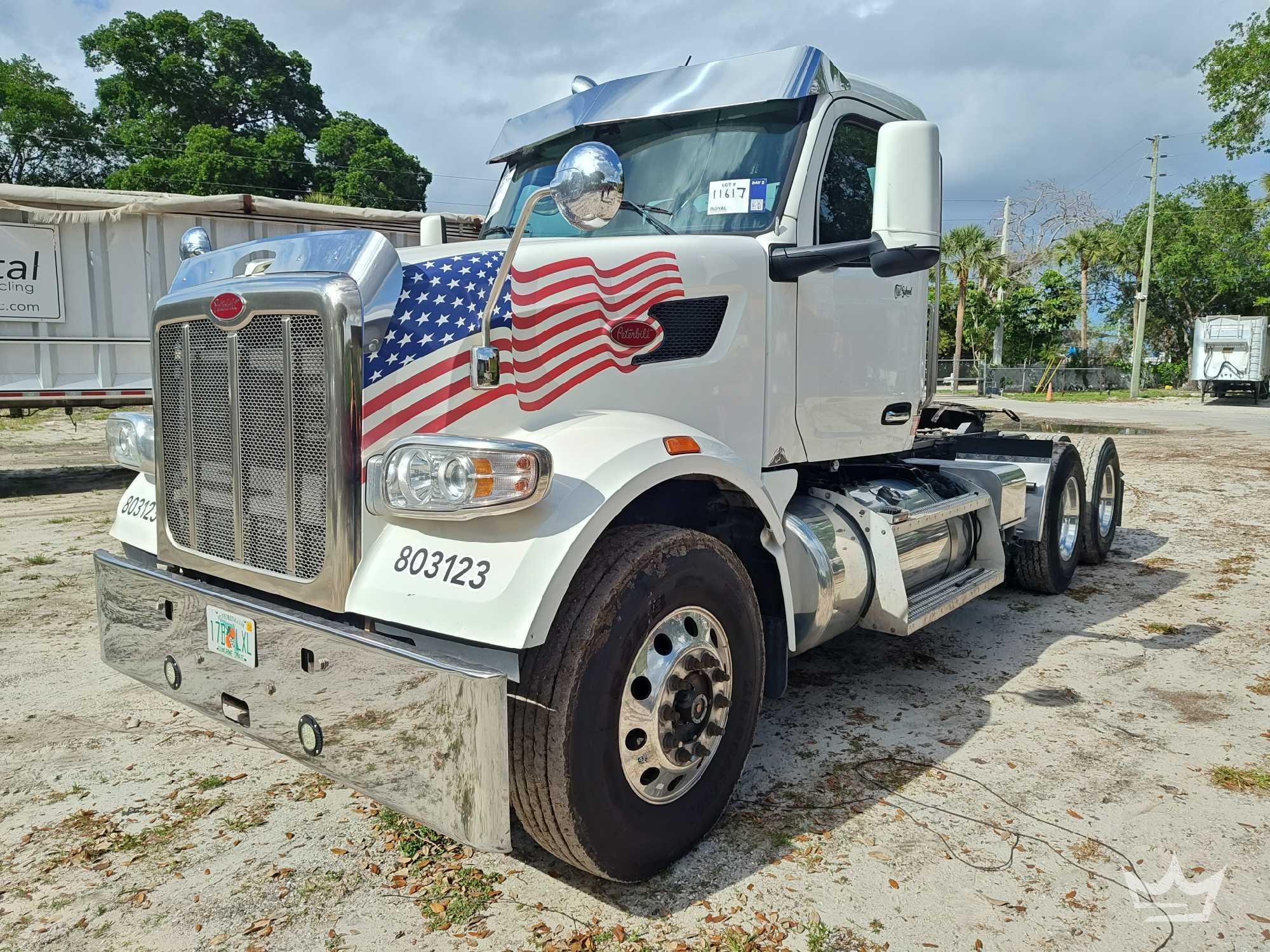 2023 Peterbilt 567 T/A Wet Kit Day Cab Truck Tractor