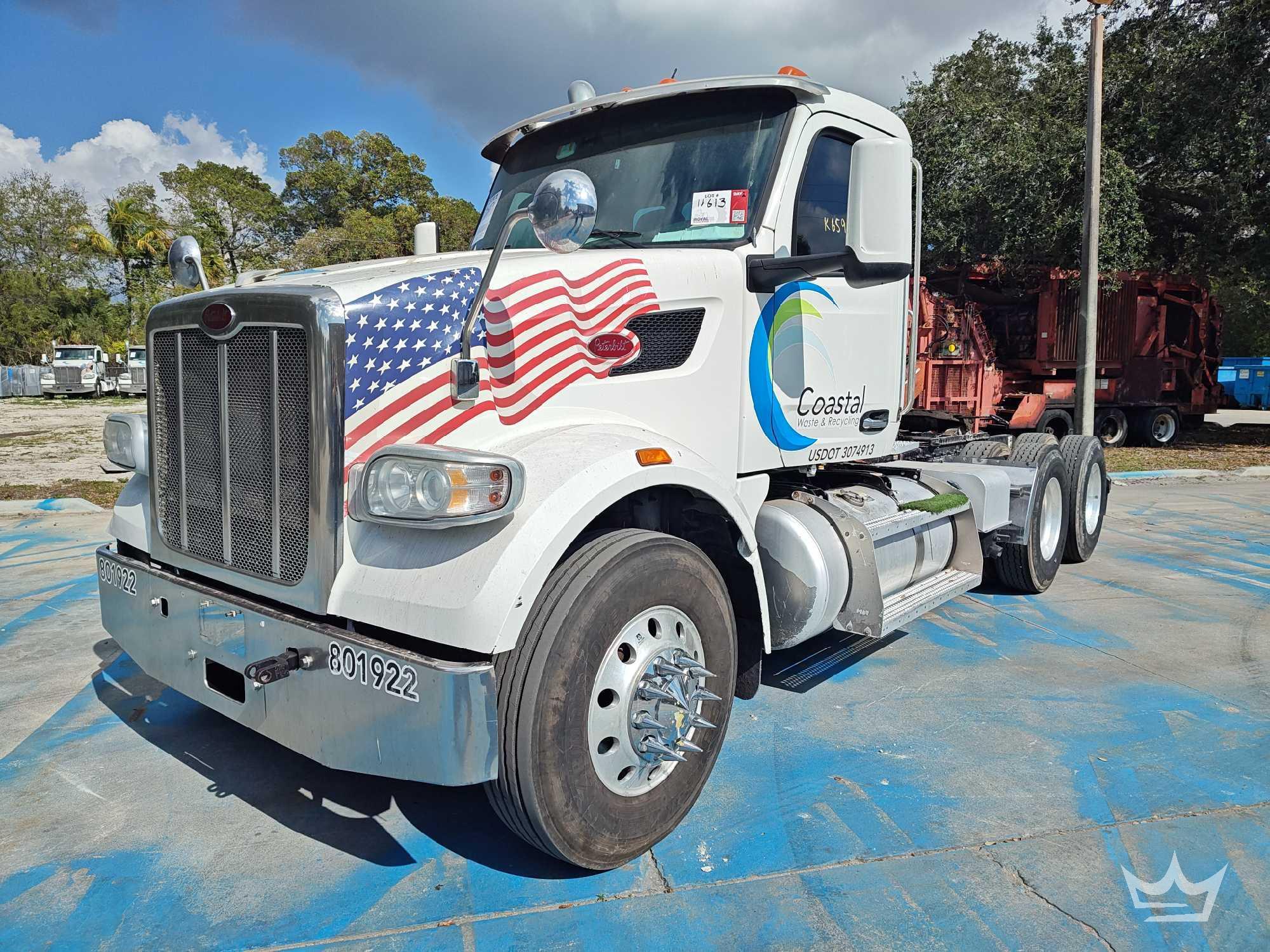 2022 Peterbilt 567 T/A Wet Kit Day Cab Truck Tractor