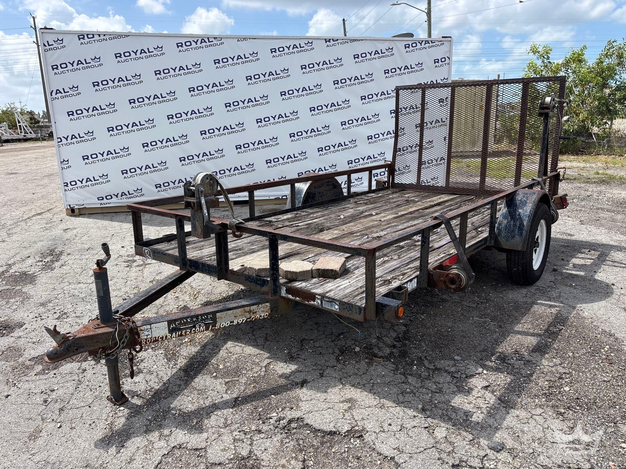 2010 Anderson16FT S/A Utility Trailer