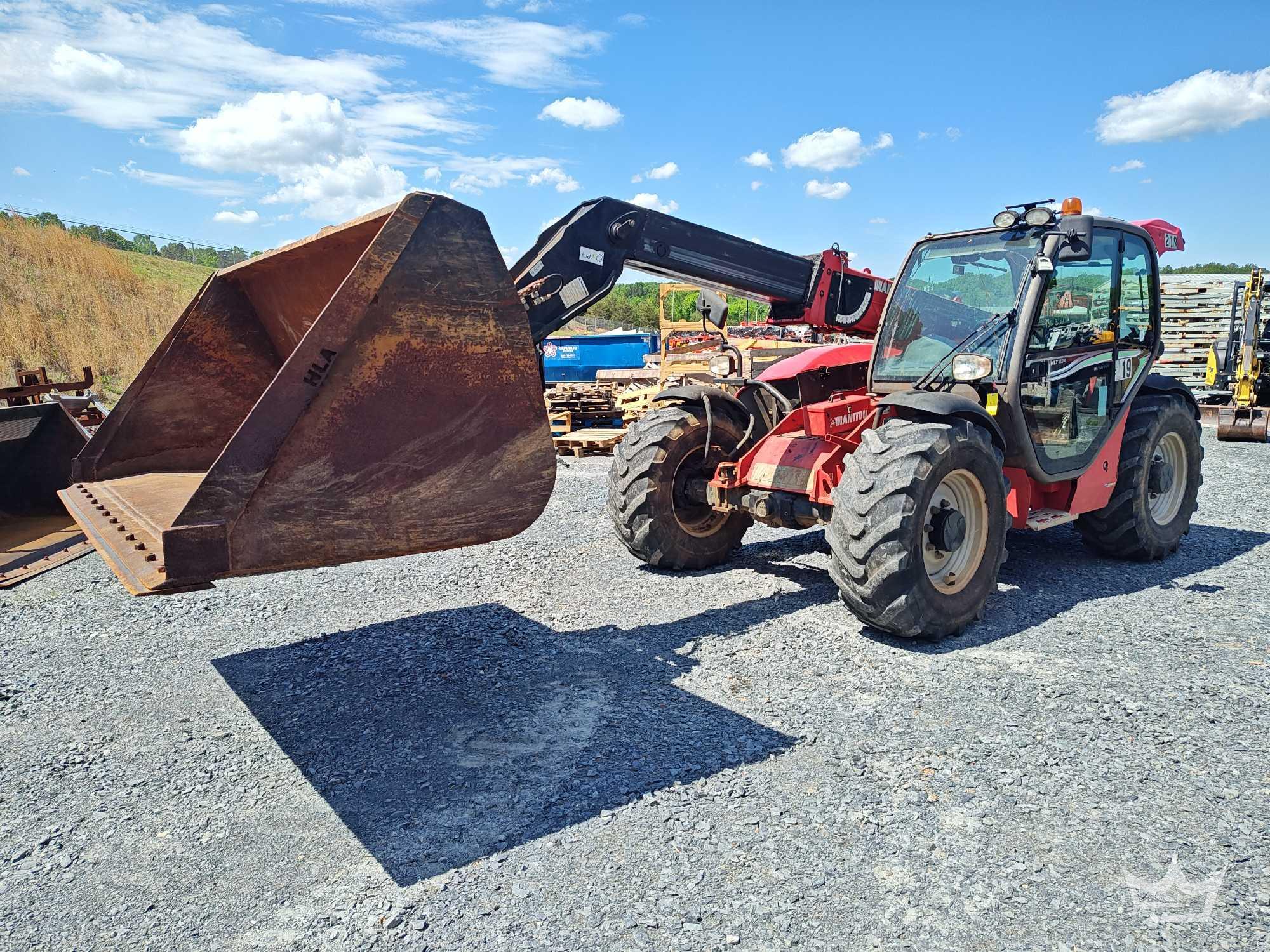 2018 Manitou MLT634 7,000lb 4x4 Rough Terrain Telehandler