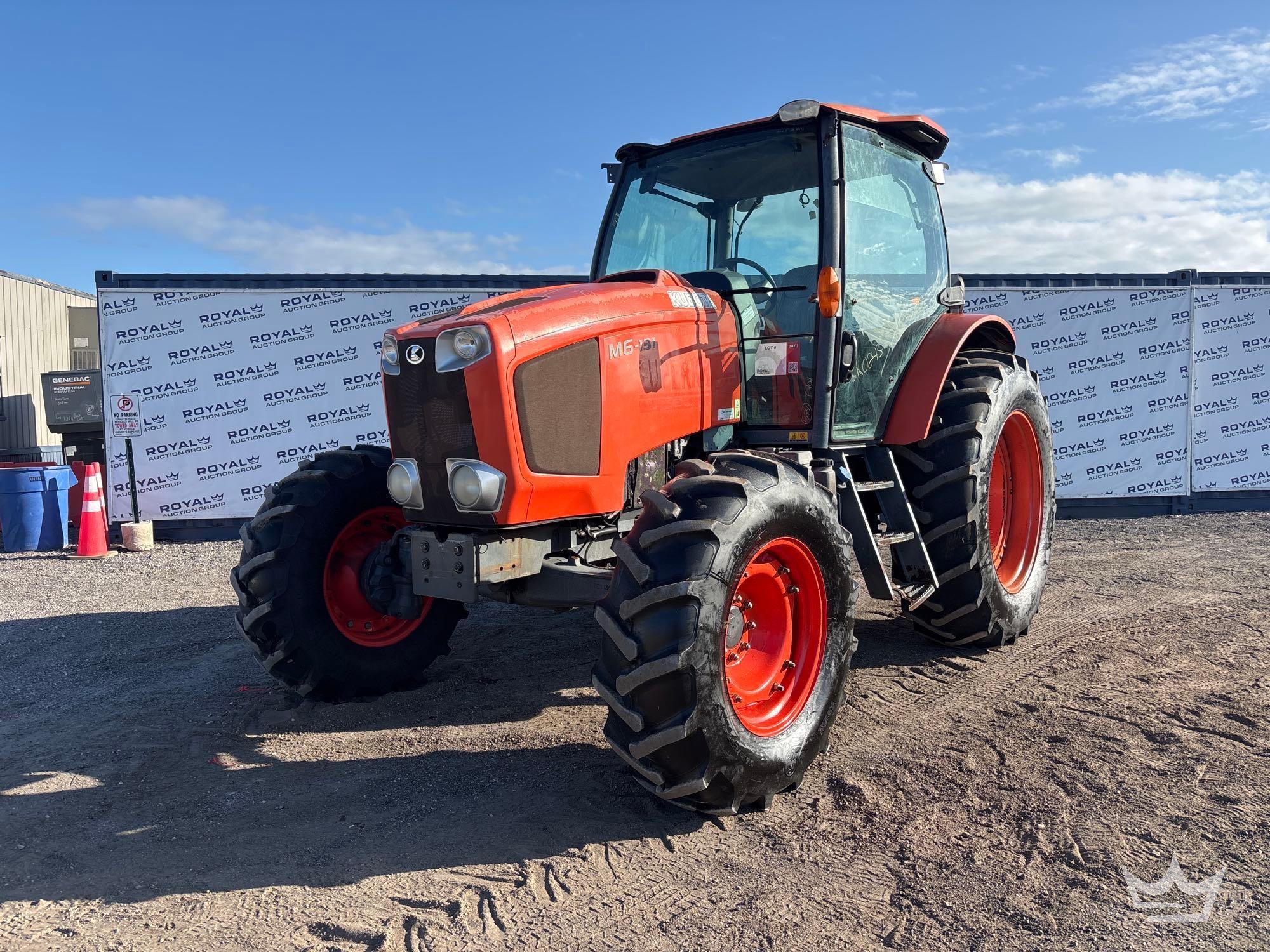 2015 Kubota M6-131 131HP 4WD Agricultural Tractor
