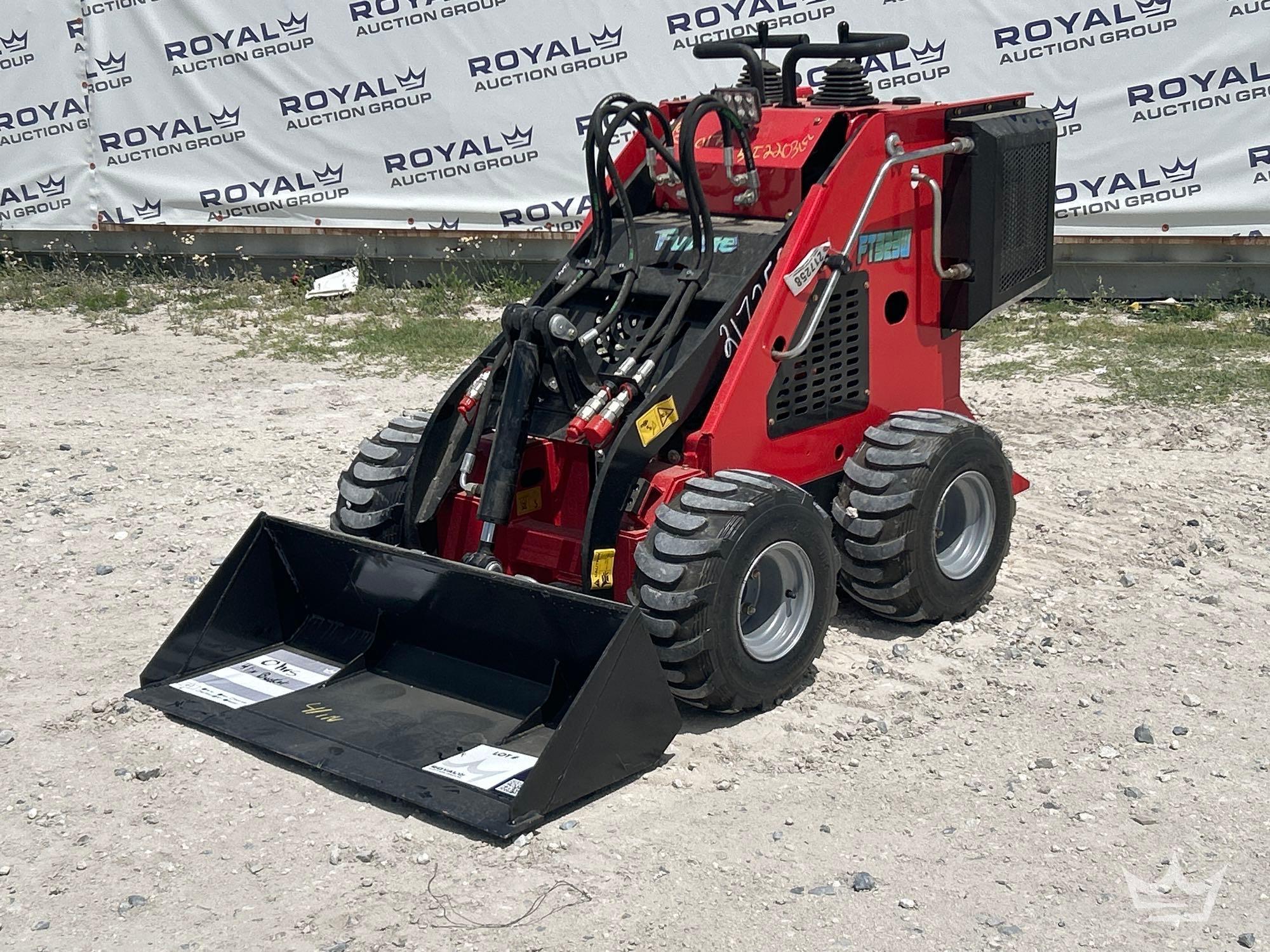 2026 323W Stand-On Mini Wheel Loader Skid Steer