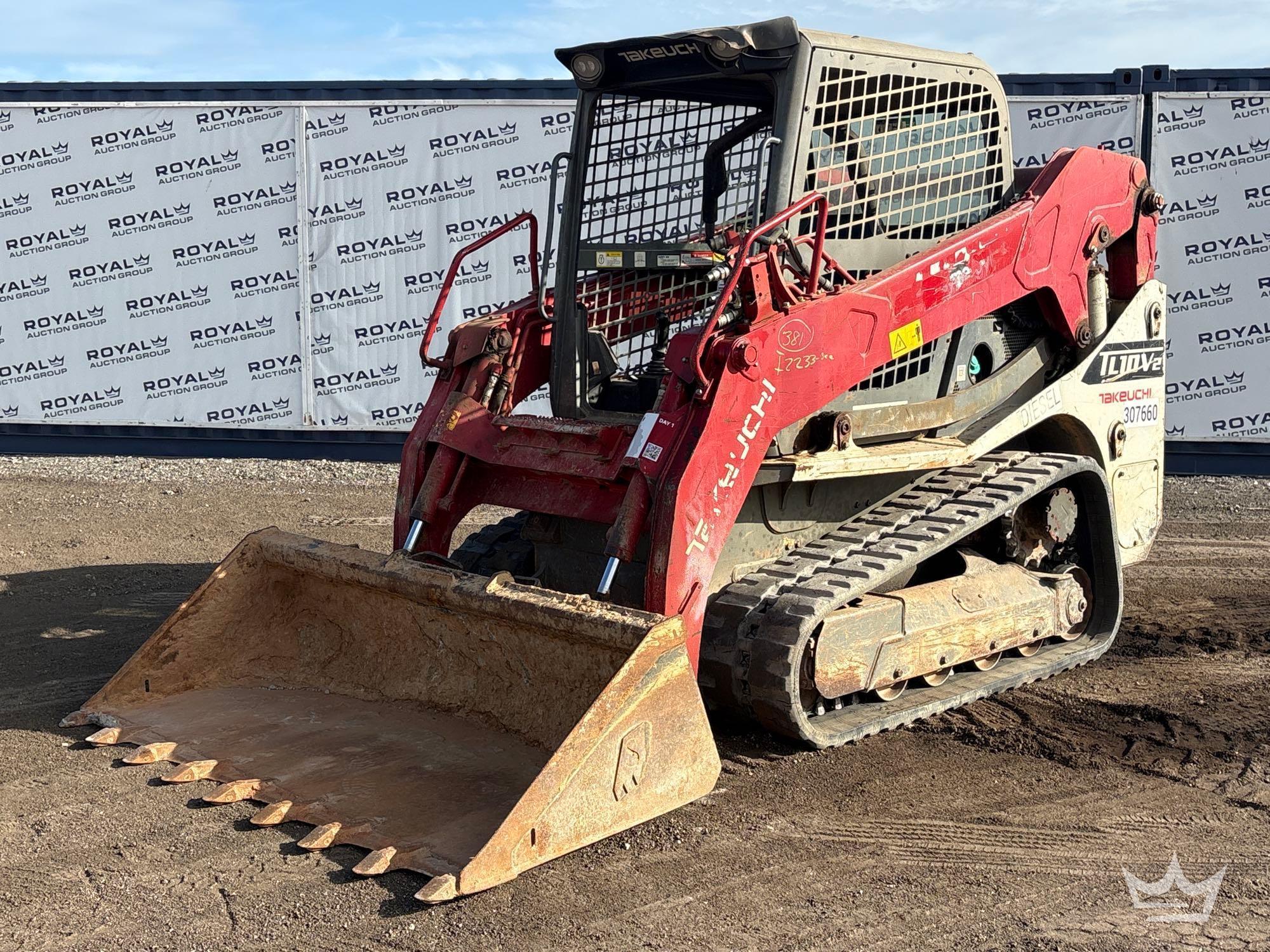 2020 Takeuchi TL10V2 Compact Track Loader Skid Steer
