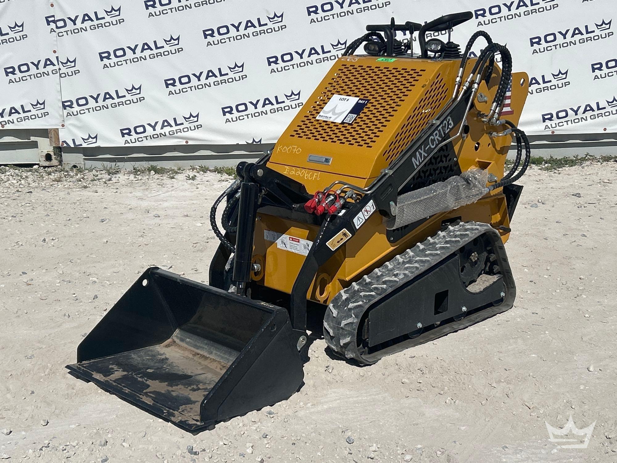 2025 AGT MX-CRT23 Mini Stand On Track Loader Skid Steer