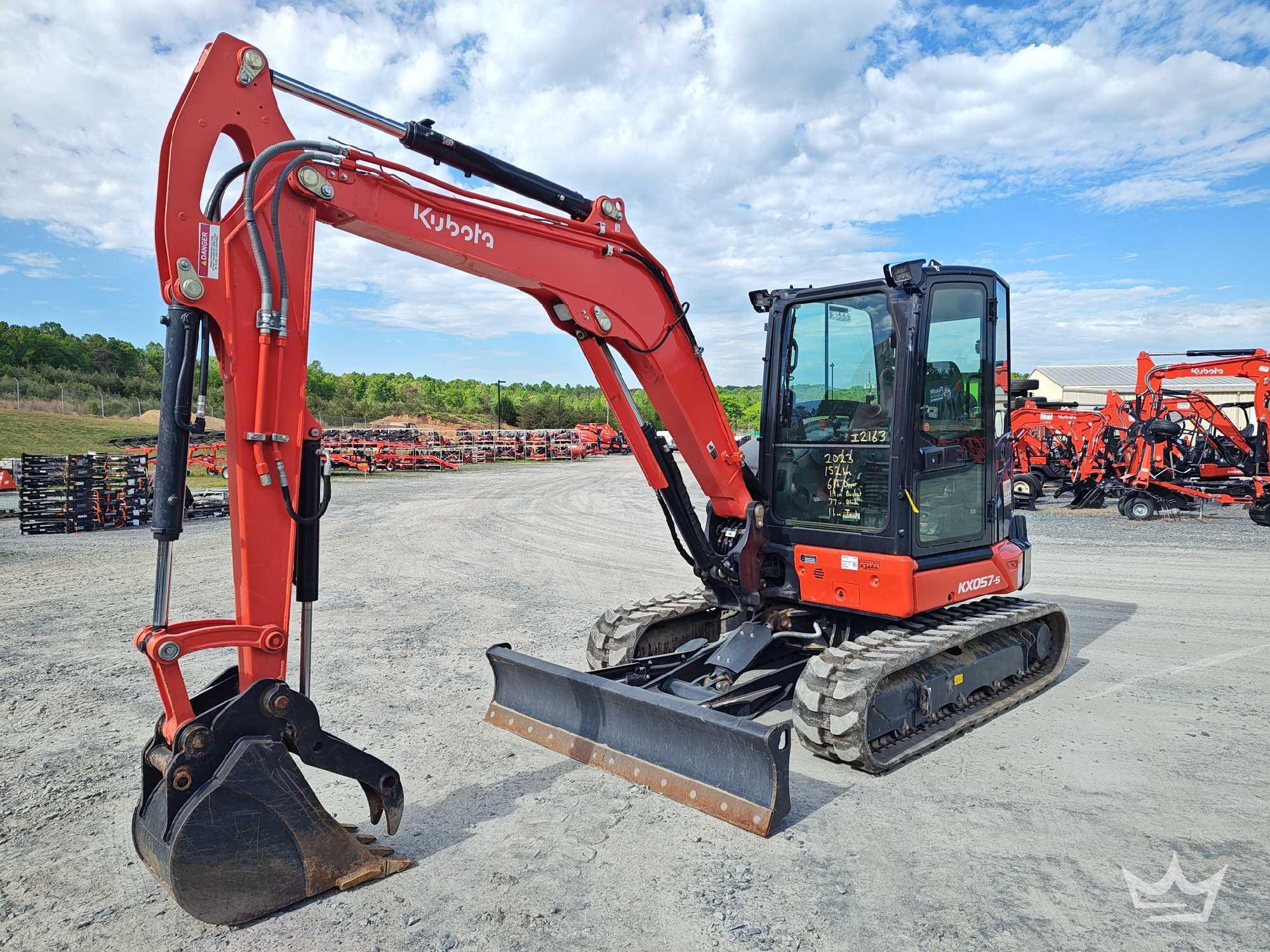 2023 Kubota KX057-5 Midi Excavator