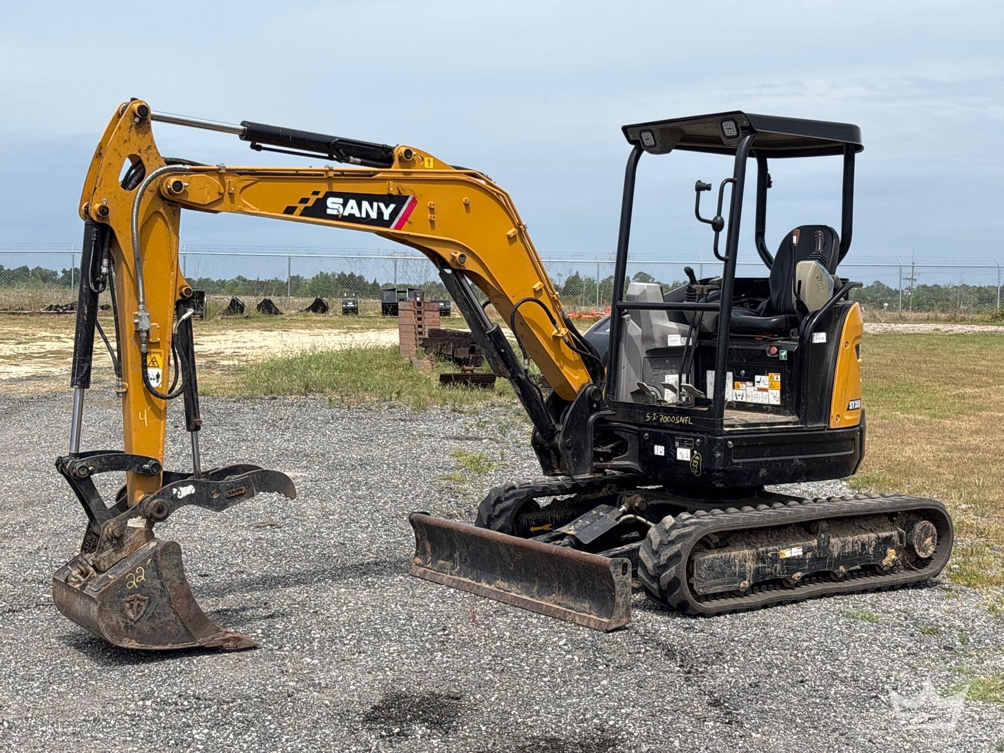 2023 Sany SY35U Mini Excavator