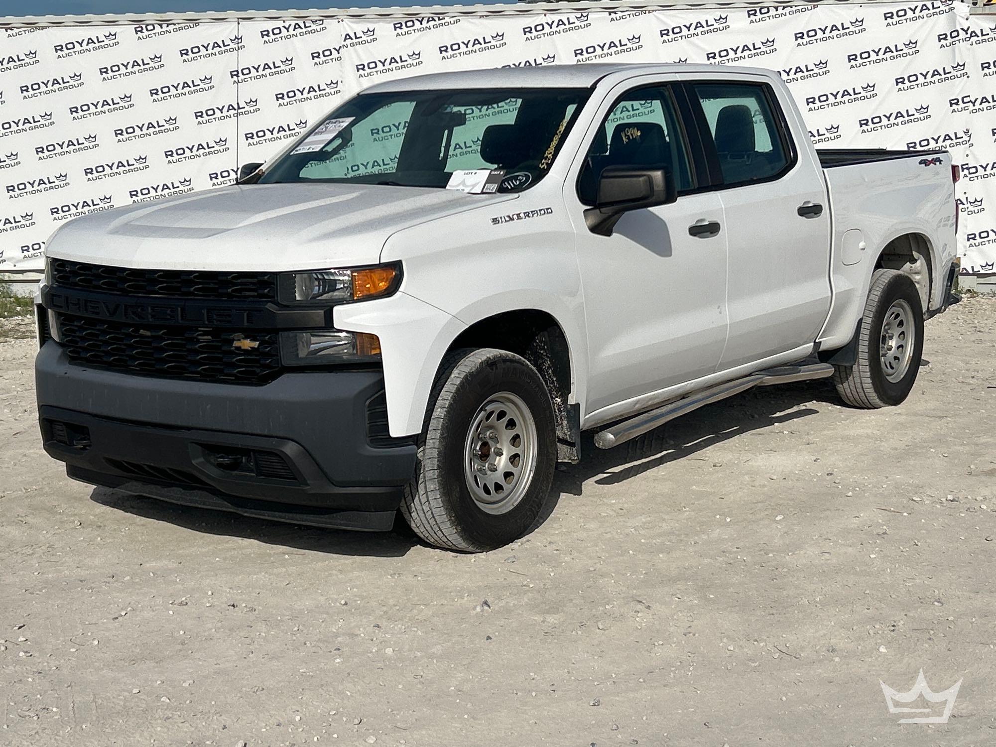 2020 Chevrolet Silverado 1500 4x4 Crew Cab Pickup Truck