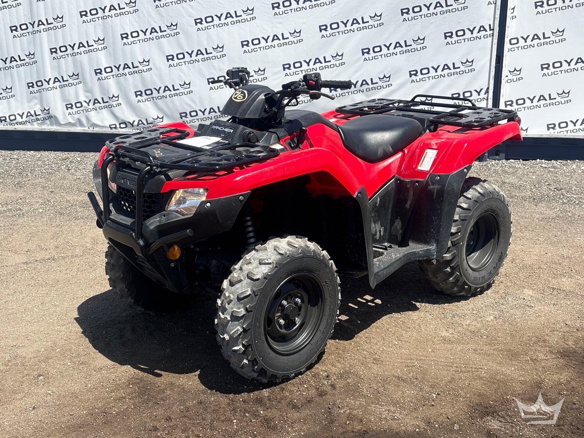2020 Honda Rancher 4X4 ATV