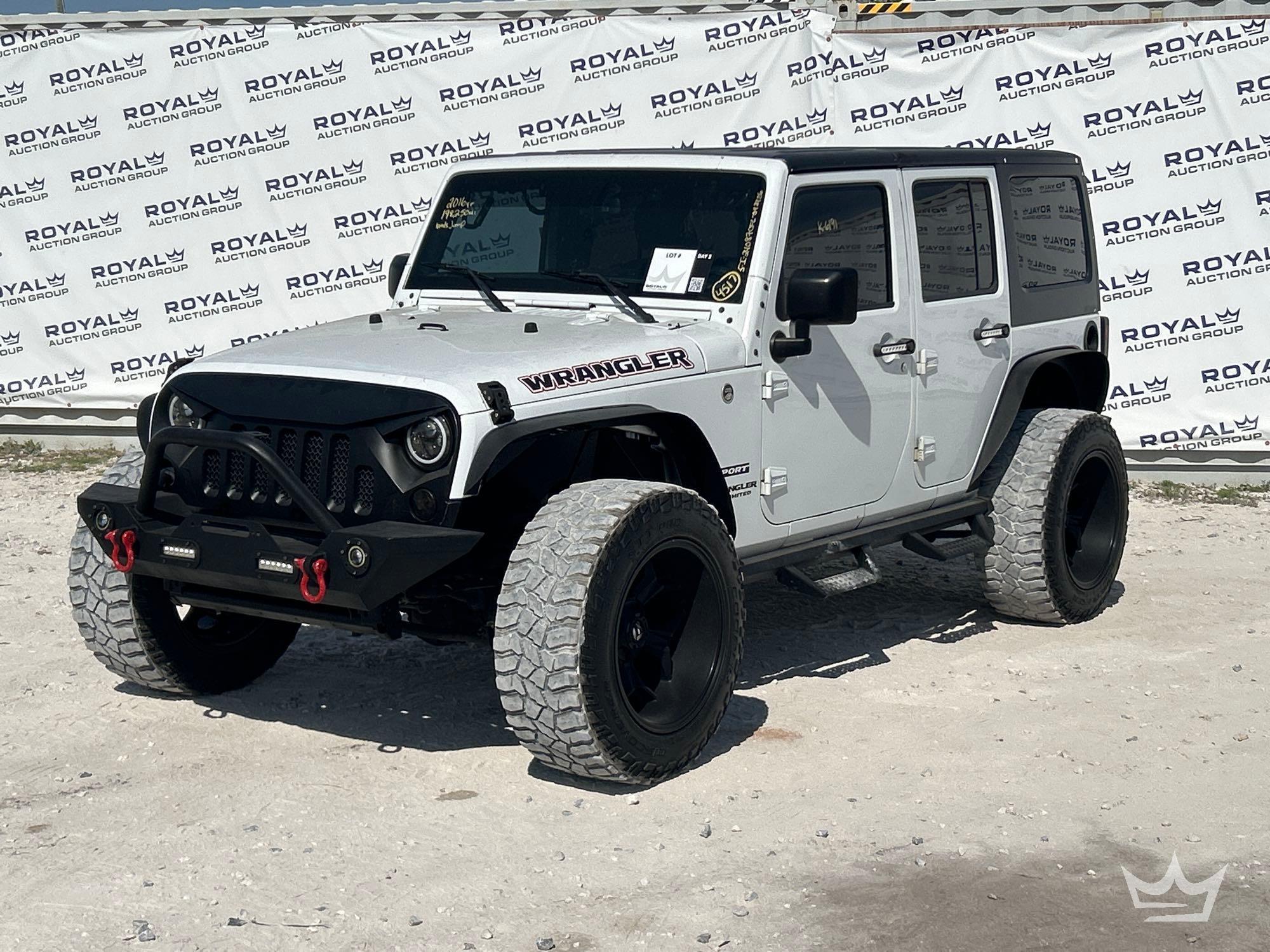 Photo of a 2016 Jeep Wrangler