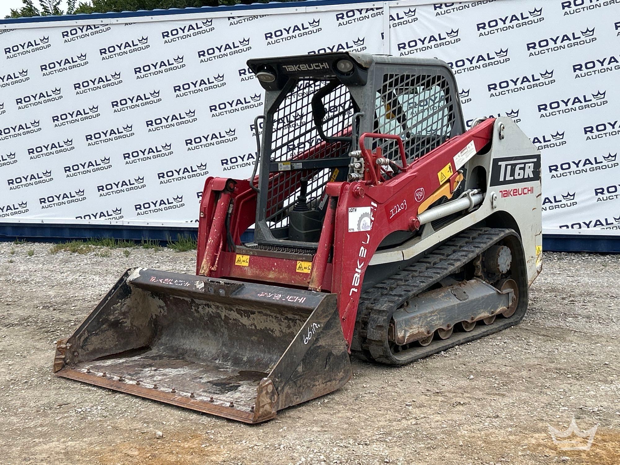 2021 Takeuchi TL6R Compact Track Loader Skid Steer