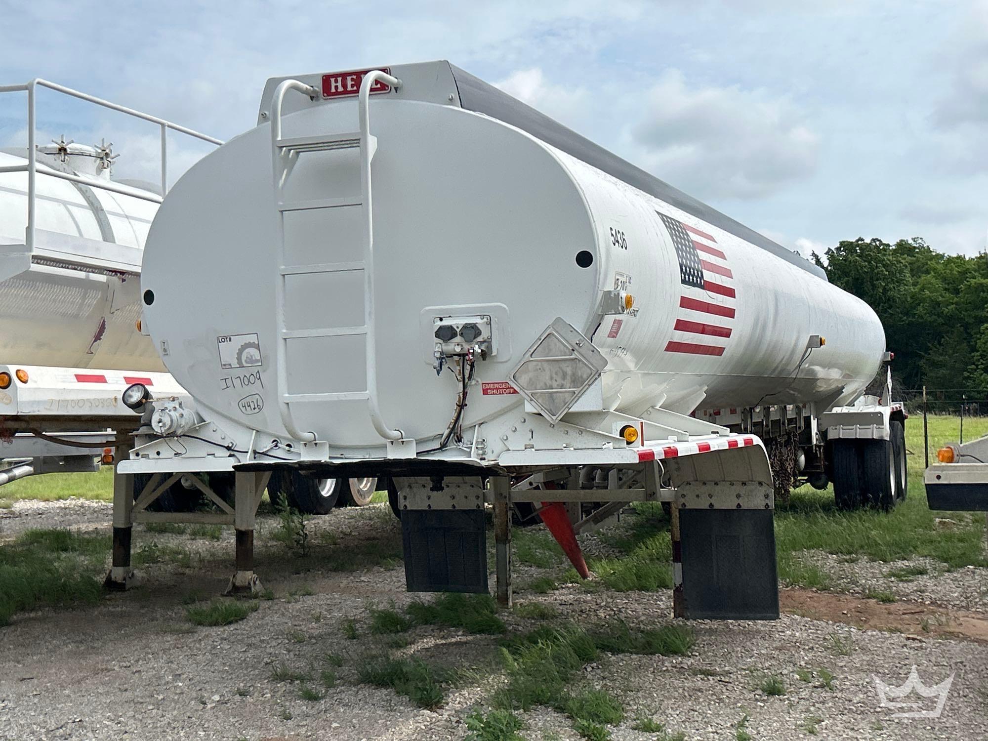 2006 Heil DOT 406 9,500 Gallon Comp T/A Fuel Tanker Trailer