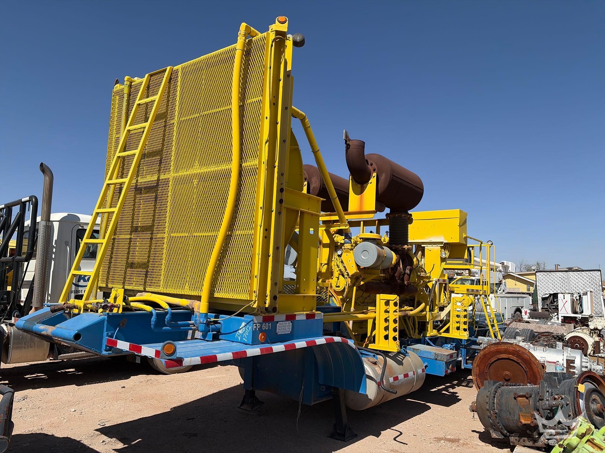 1996 Aspen FP601 Single Pump T/A Acid Pumper Trailer