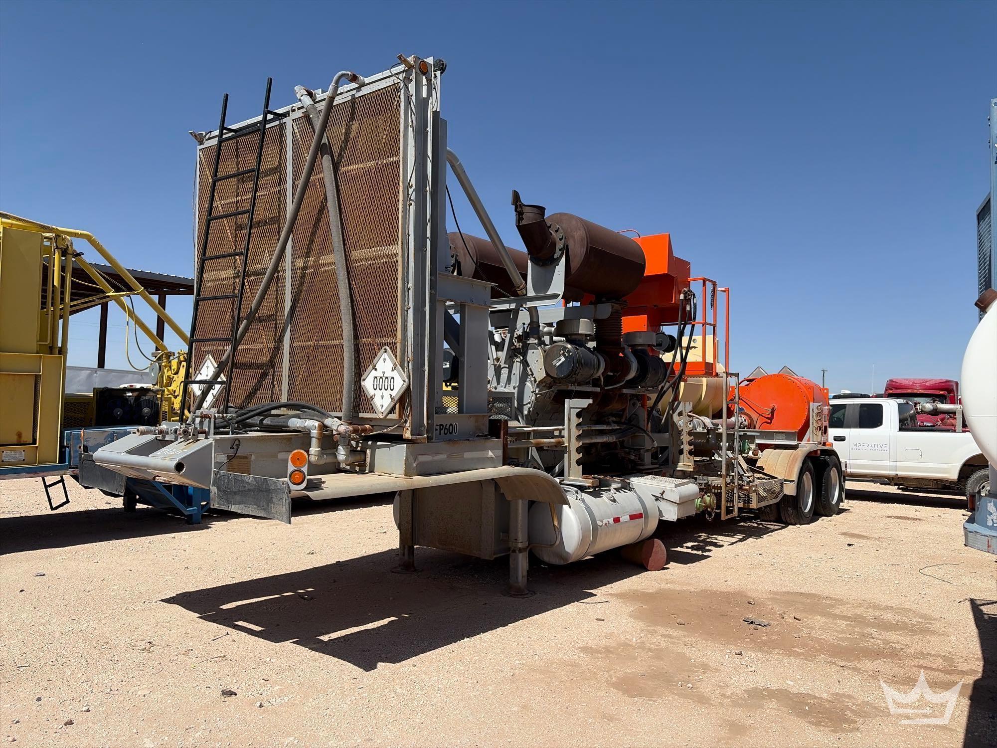 1996 Aspen Gardner Denver Triplex T/A Acid Pumper Trailer
