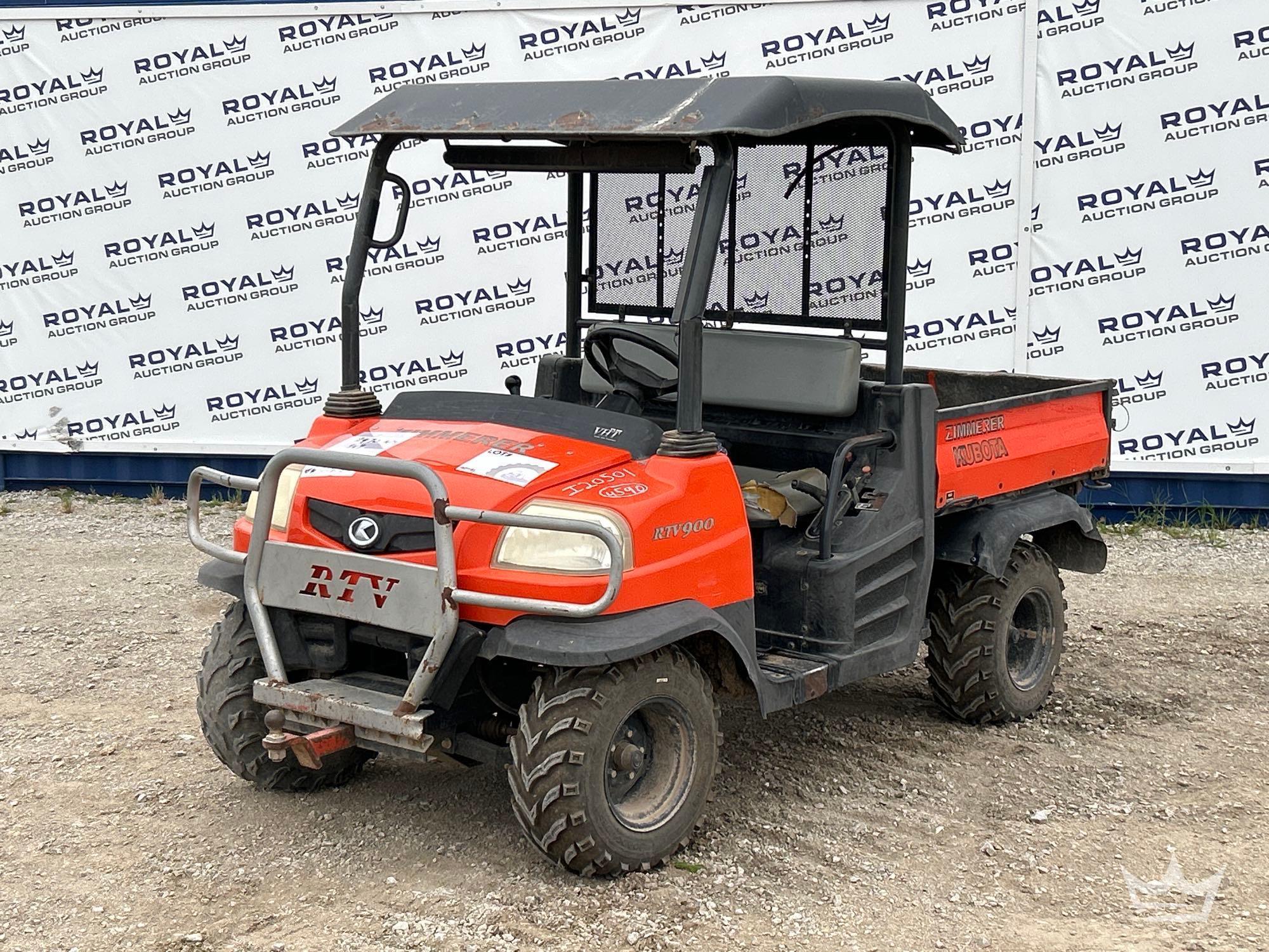 2010 Kubota RTV900 4x4 Diesel Utility Cart