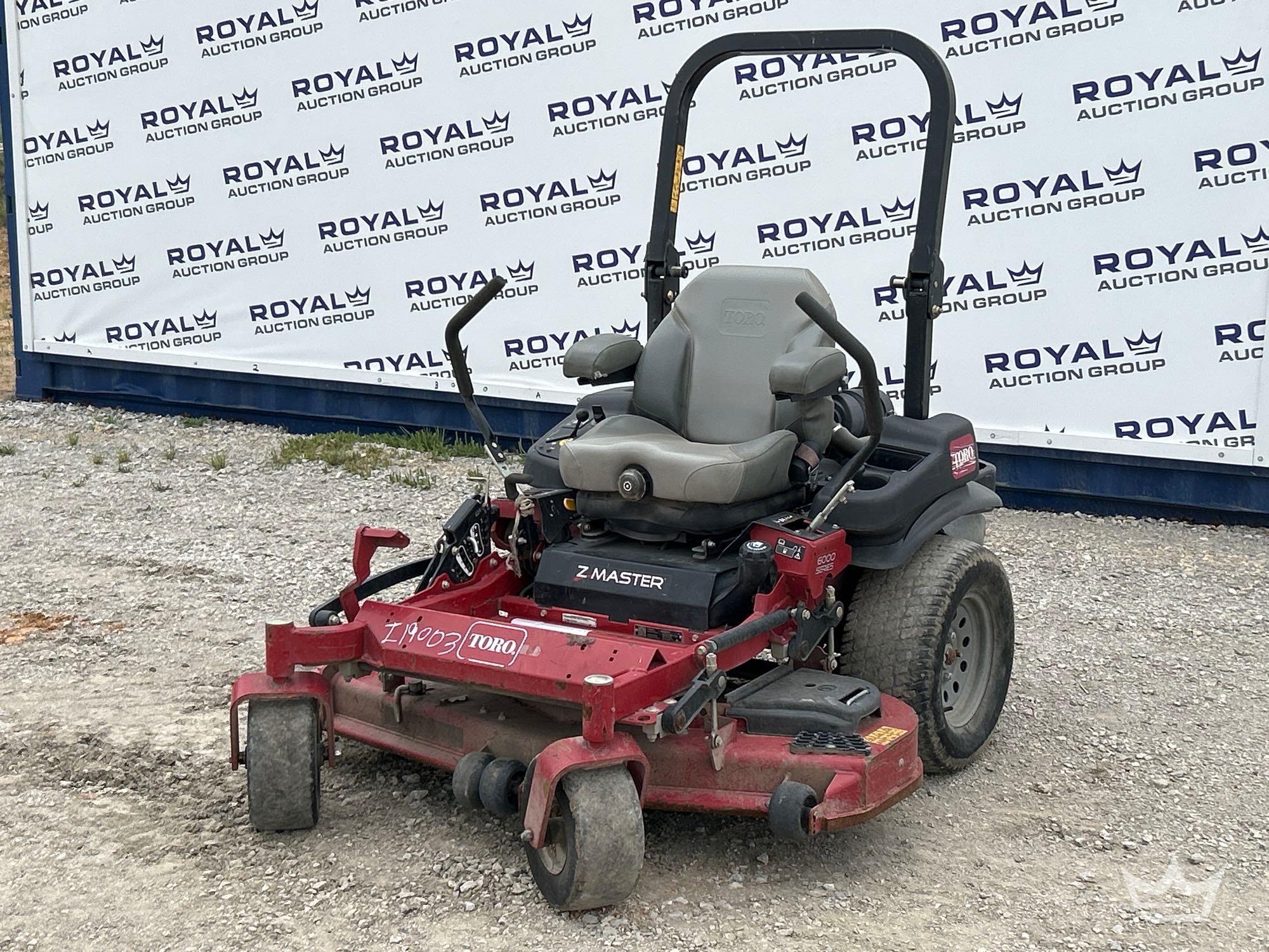 2017 Toro Z Master 6000 Series 54in Zero Turn Mower