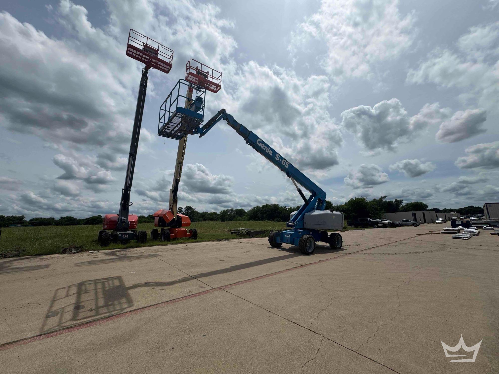 2008 Genie S65 4x4 65ft. Telescopic Boom Lift