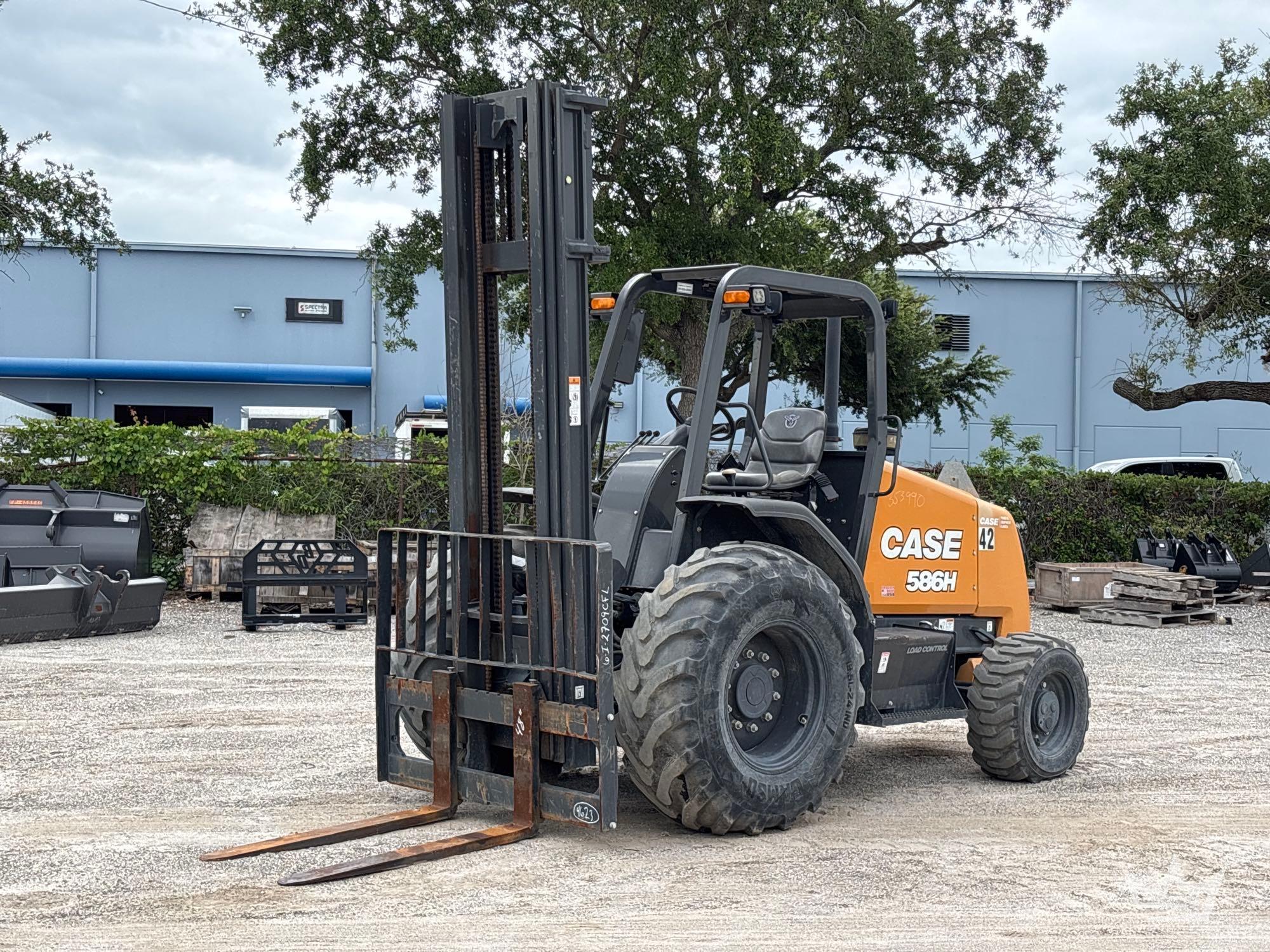 2024 Case 586H 6,000lb 4x4 Rough Terrain Forklift