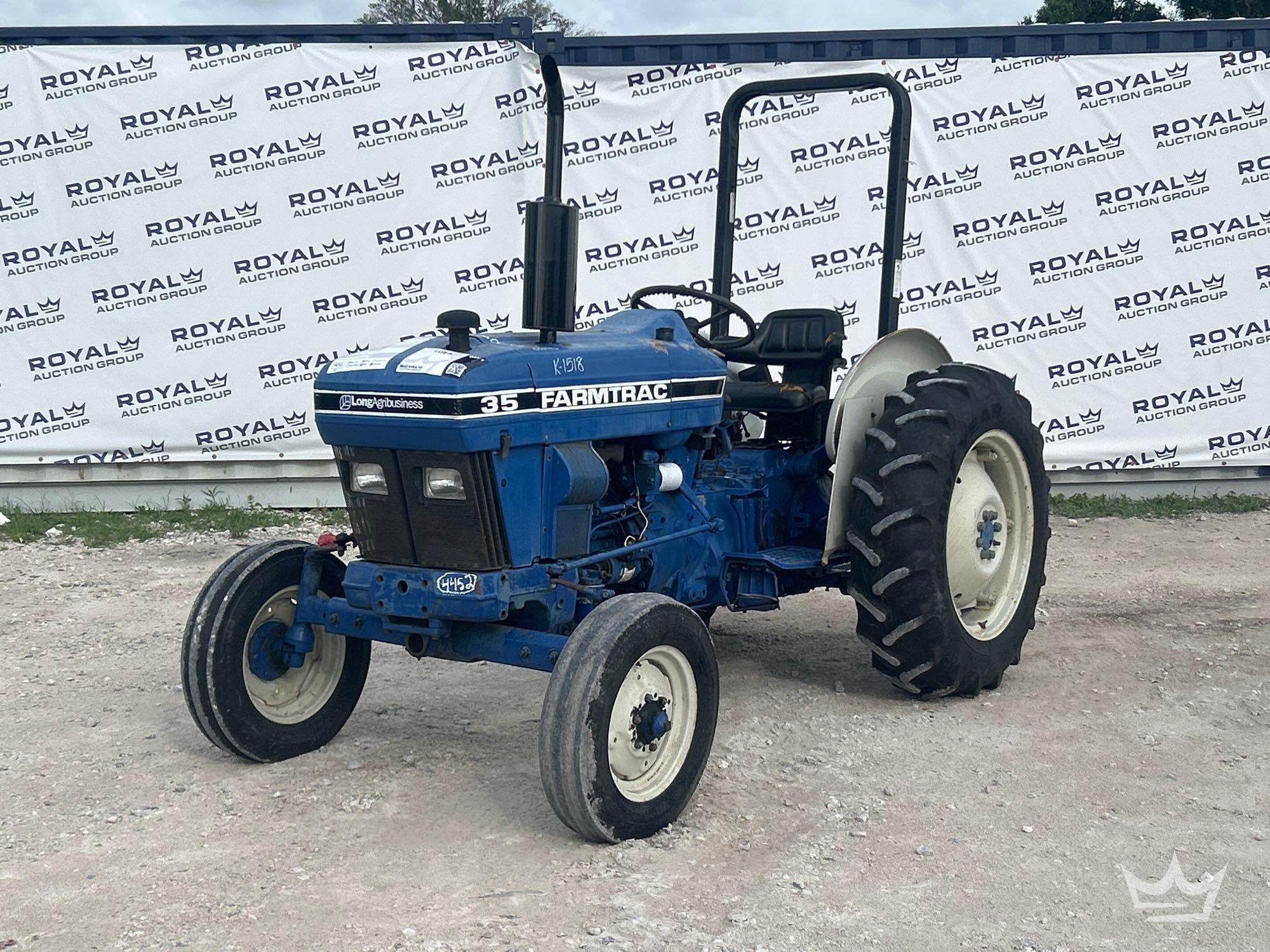 2002 Long Agribusiness FarmTrac 35 33HP Utility Tractor