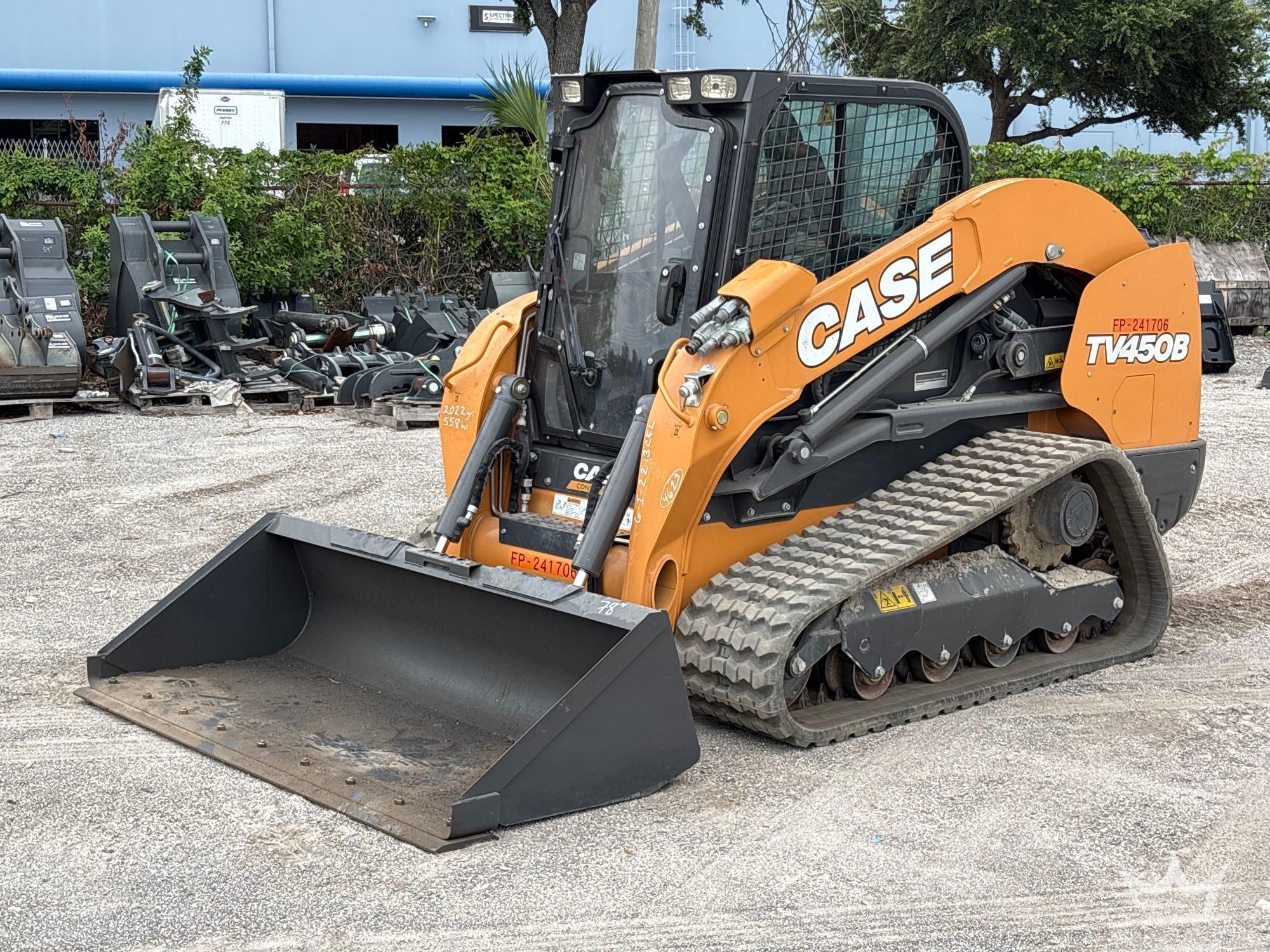 2022 Case TV450B Compact Track Loader Skid Steer