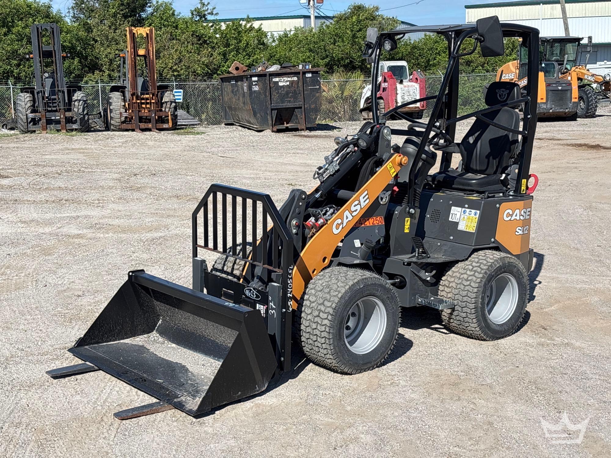 2024 Case SL12 Mini Articulated Wheel Loader