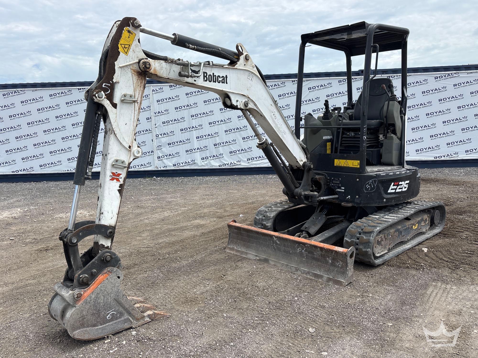 2021 Bobcat E26 Mini Excavator