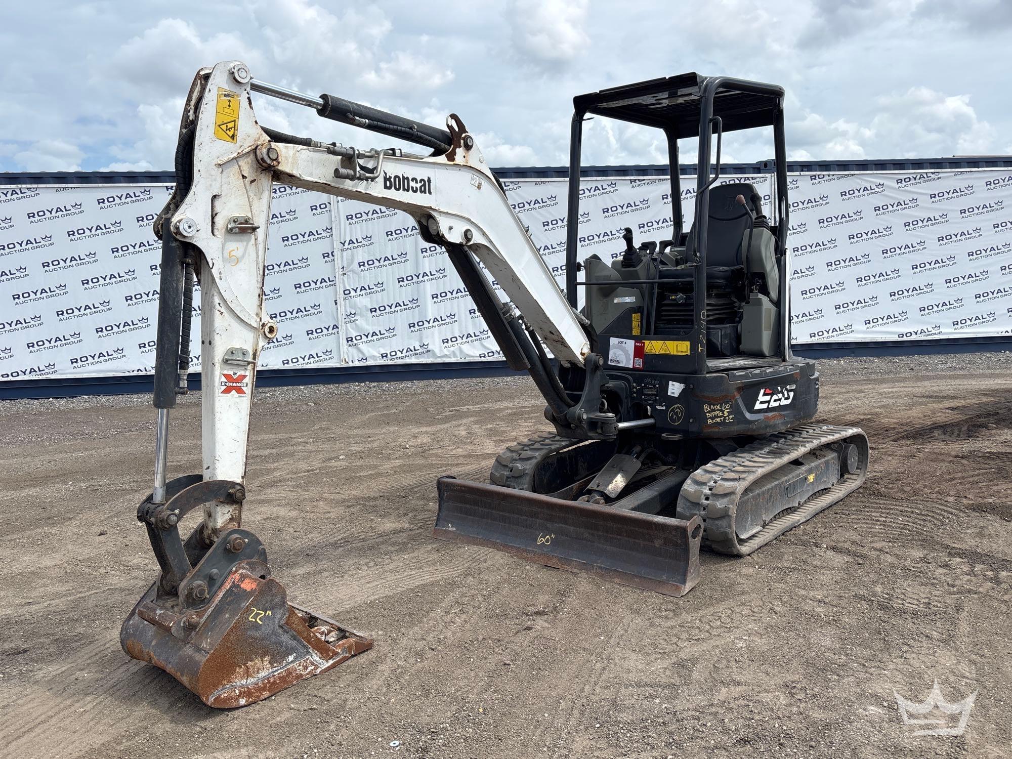2020 Bobcat E26 Mini Excavator