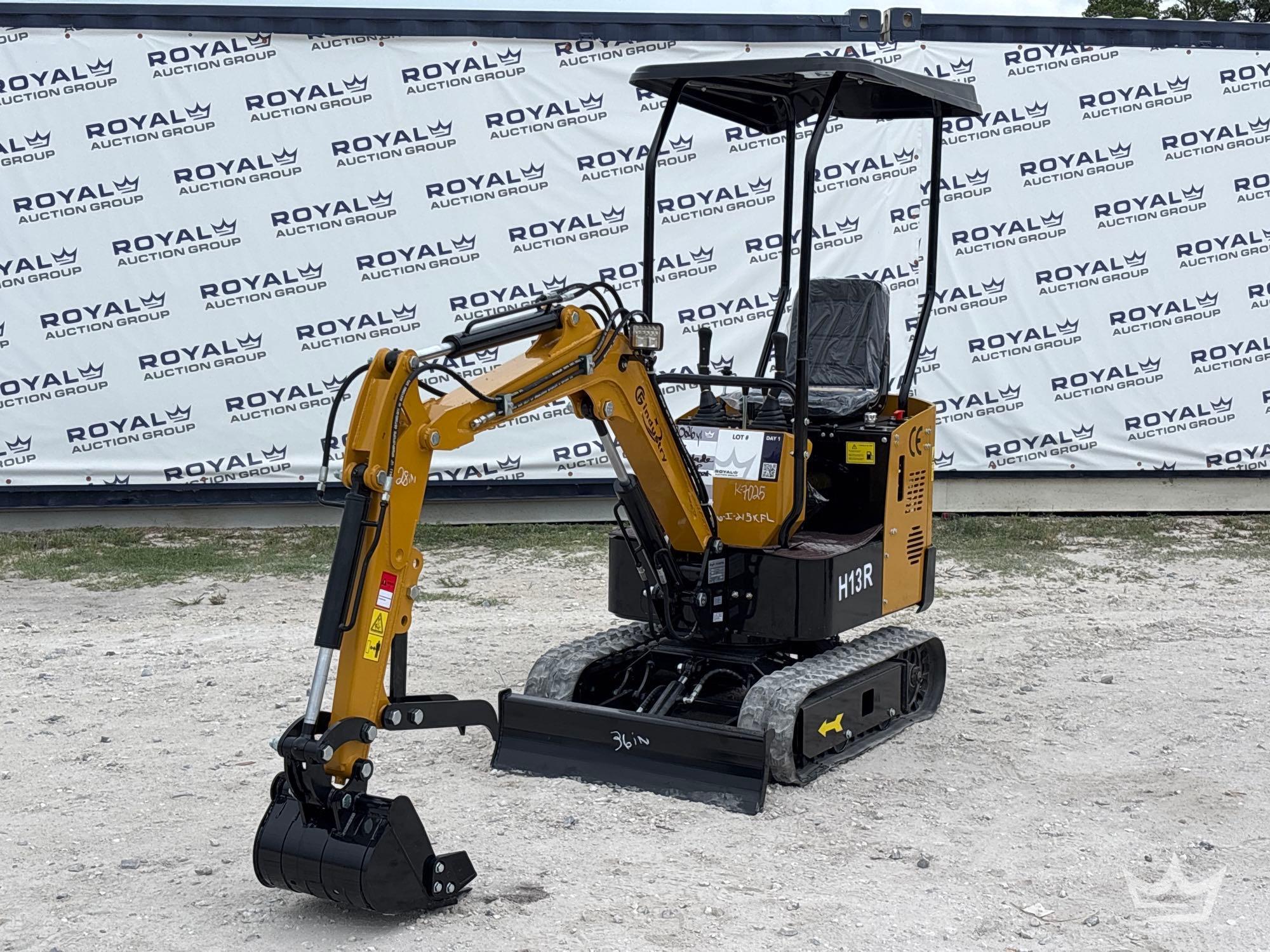 2026 CFG Industrial H13R Mini Excavator