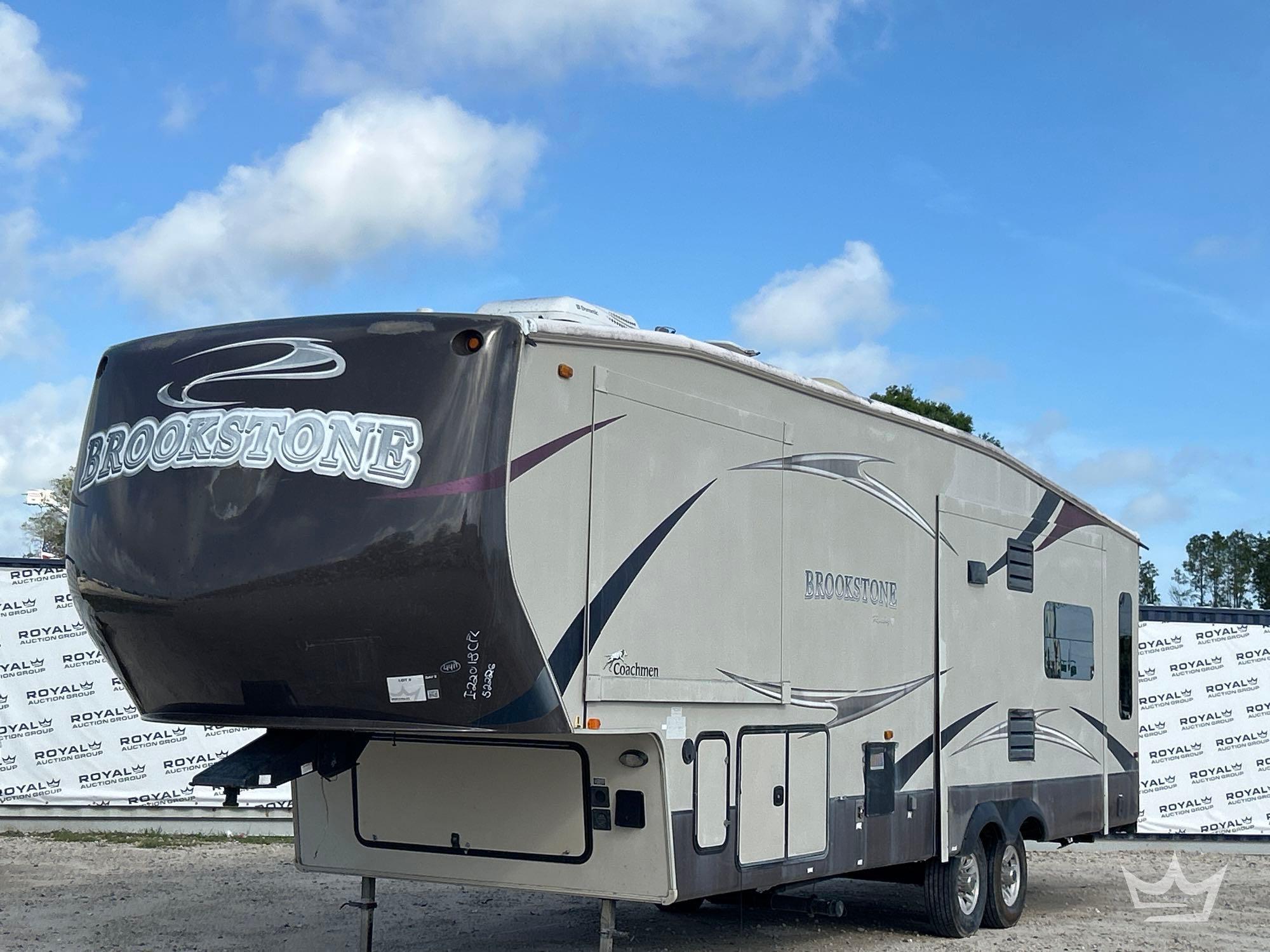 2013 Forest Rive Brookstone 310LS 5th Wheel T/A Travel Trailer