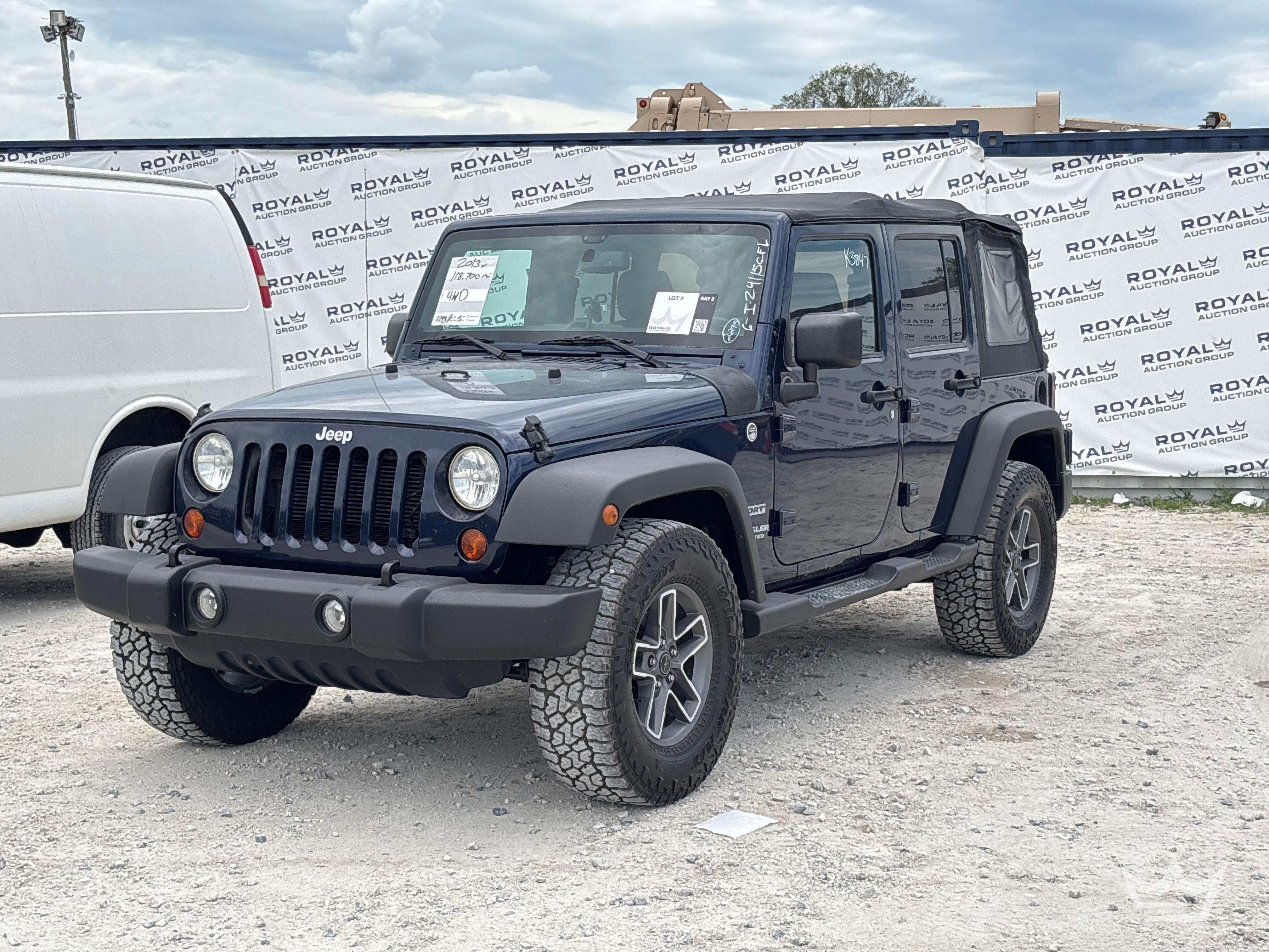 2013 Jeep Wrangler Sport 4X4 SUV