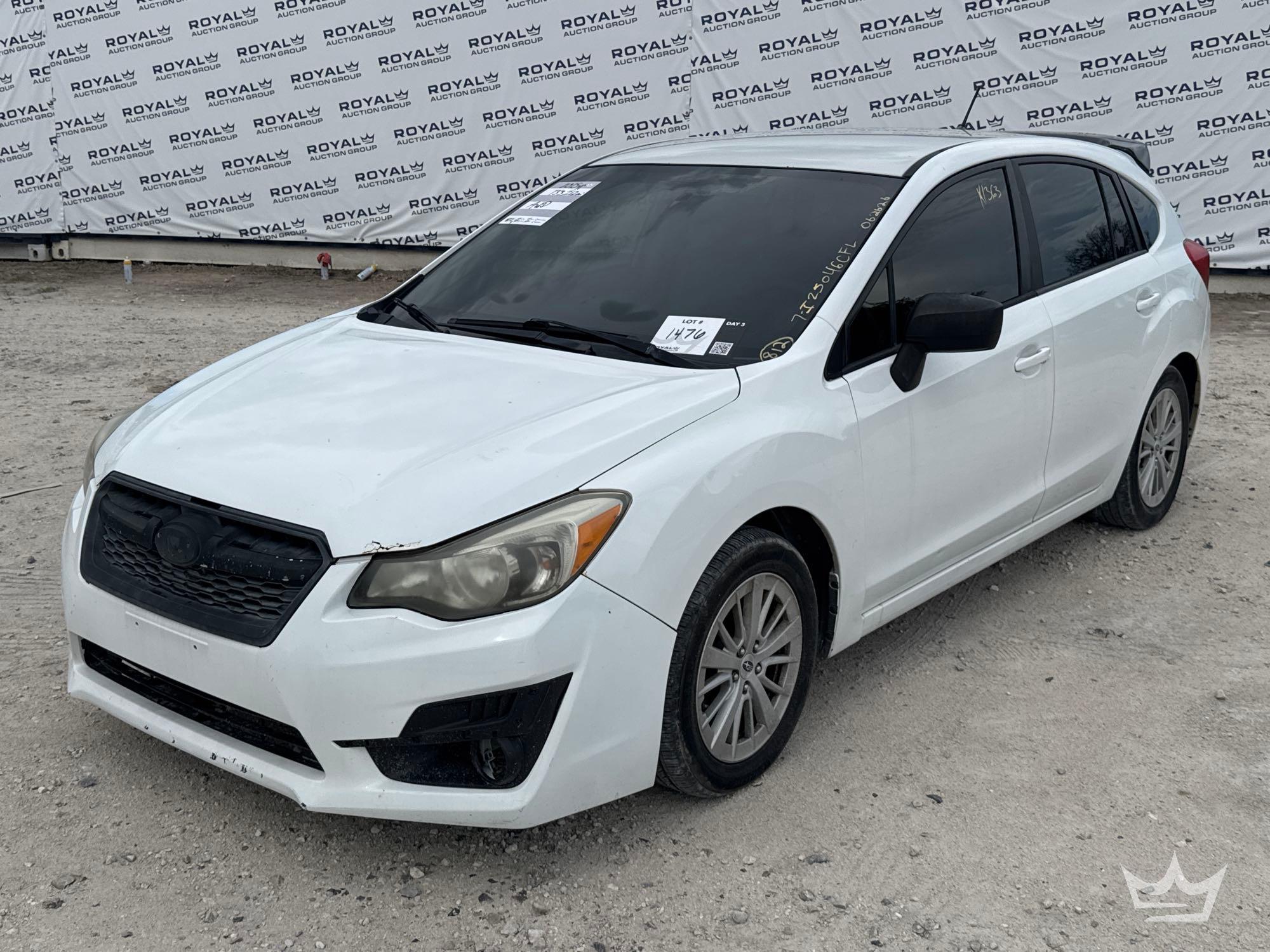 2015 Subaru Impreza AWD Sedan