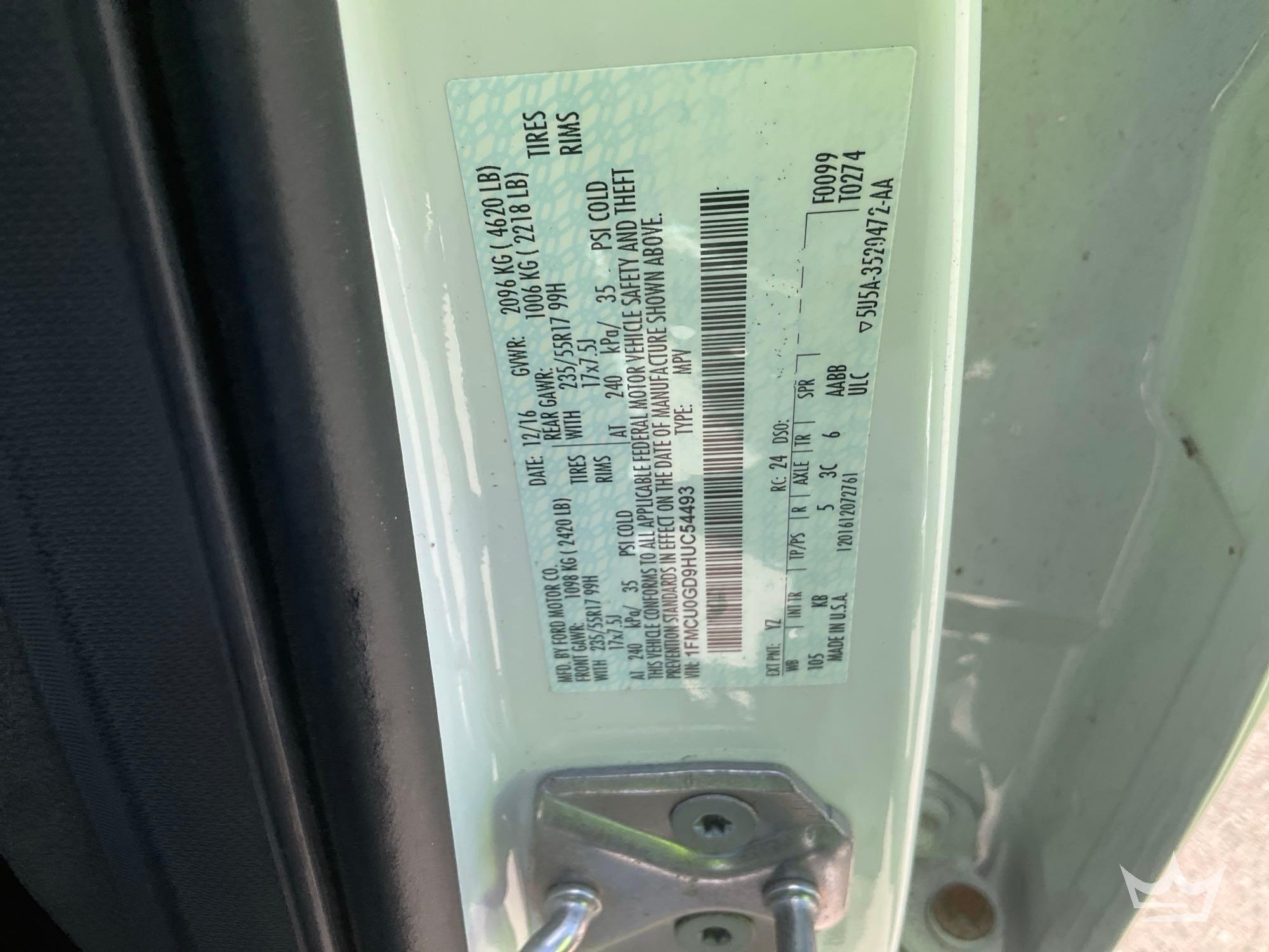Photo of a 2017 Ford Escape