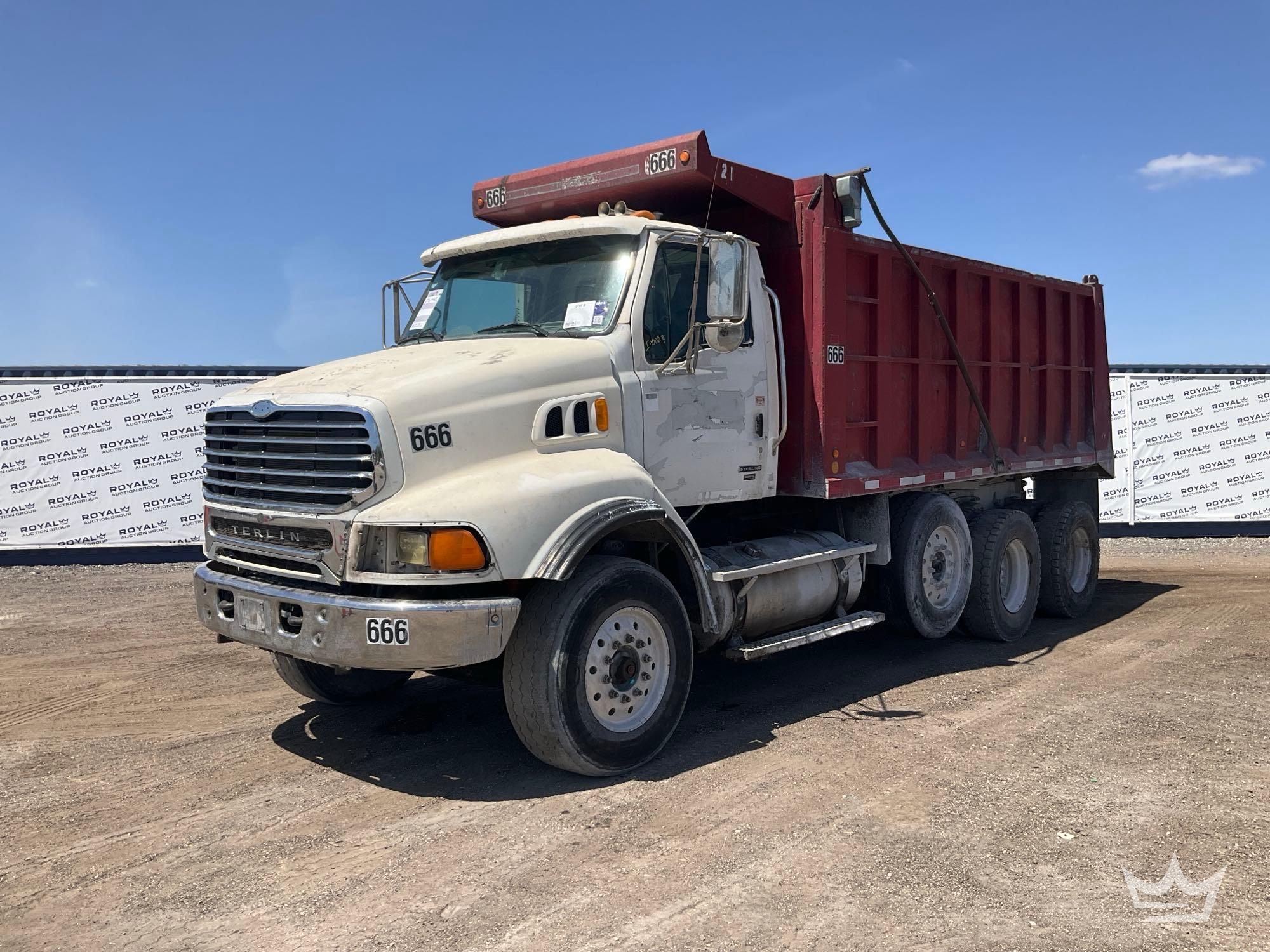 2007 Sterling L9500 Tri-Axle Dump Truck