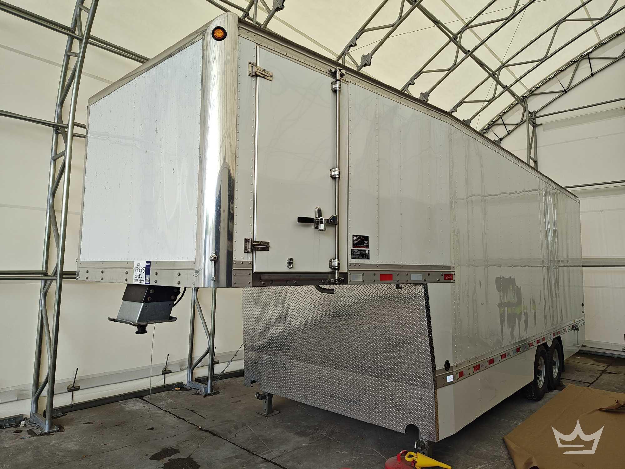2025 Precisions Provencal 22ft. 5th wheel Mobile Office/ Showroom Trailer