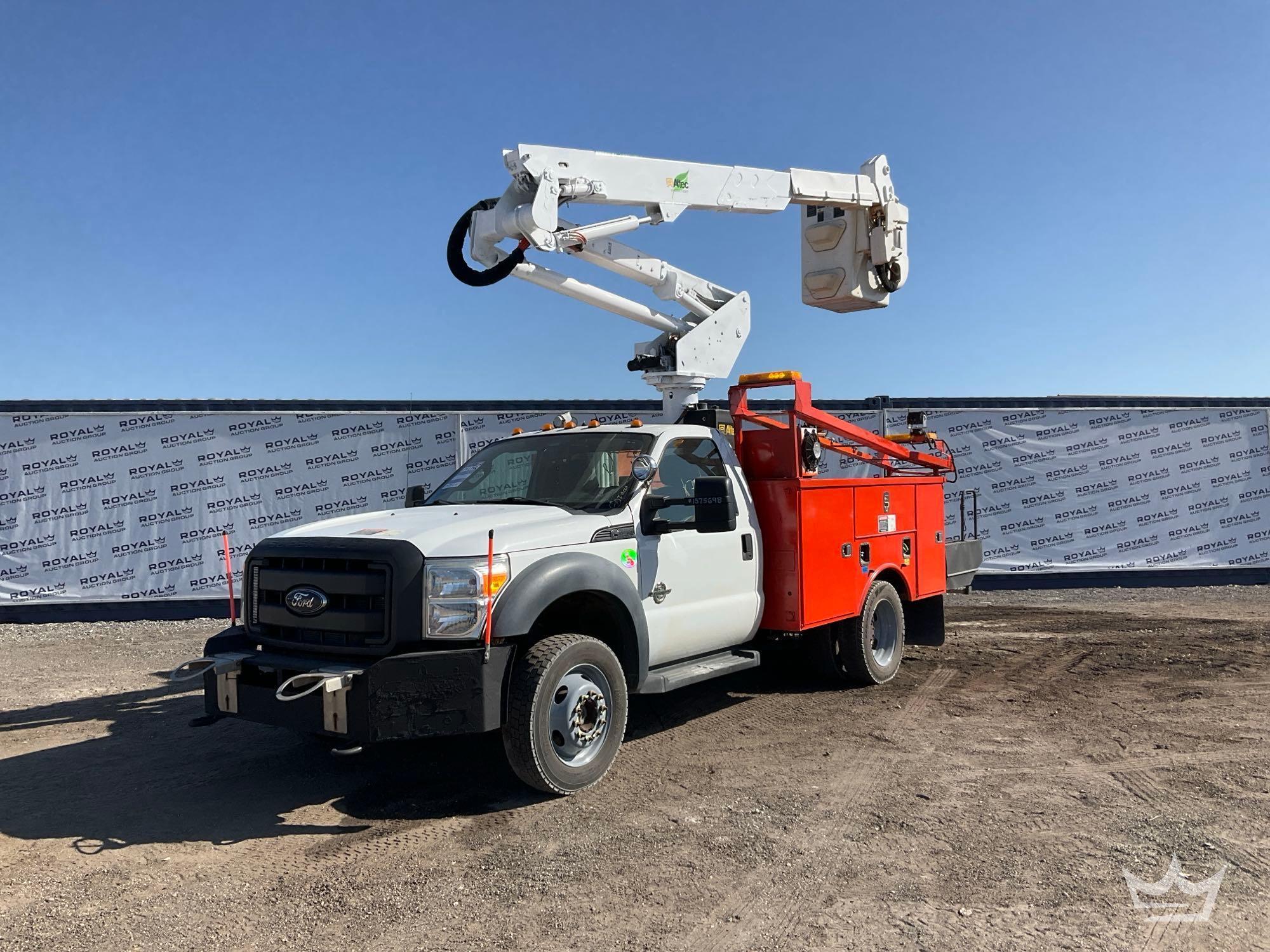 2012 Ford F-550 Altec AT37G 37ft. Bucket Truck