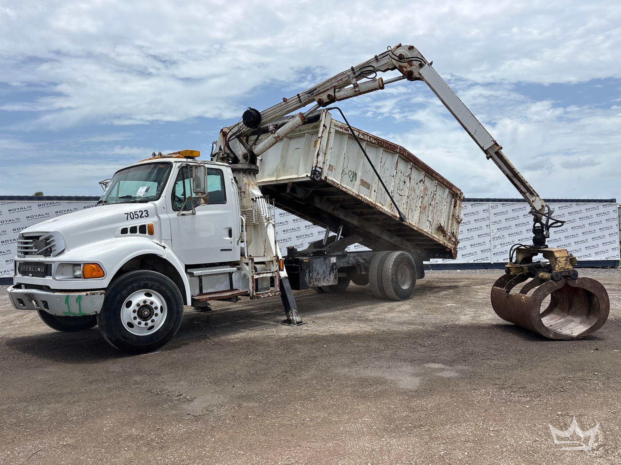 2005 Sterling Acterra Debris Grapple Truck