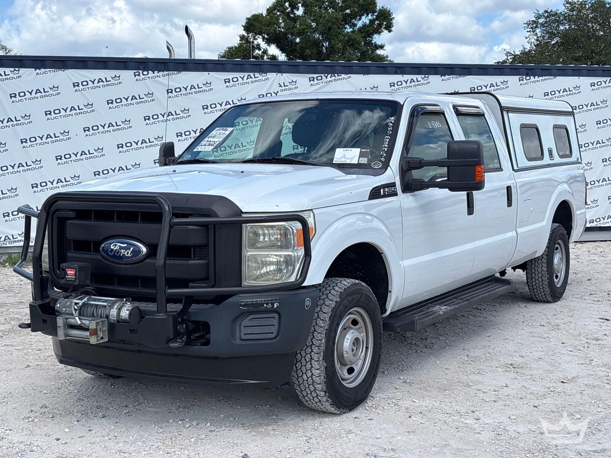 2012 Ford F-250 4x4 Crew Cab Pickup Truck