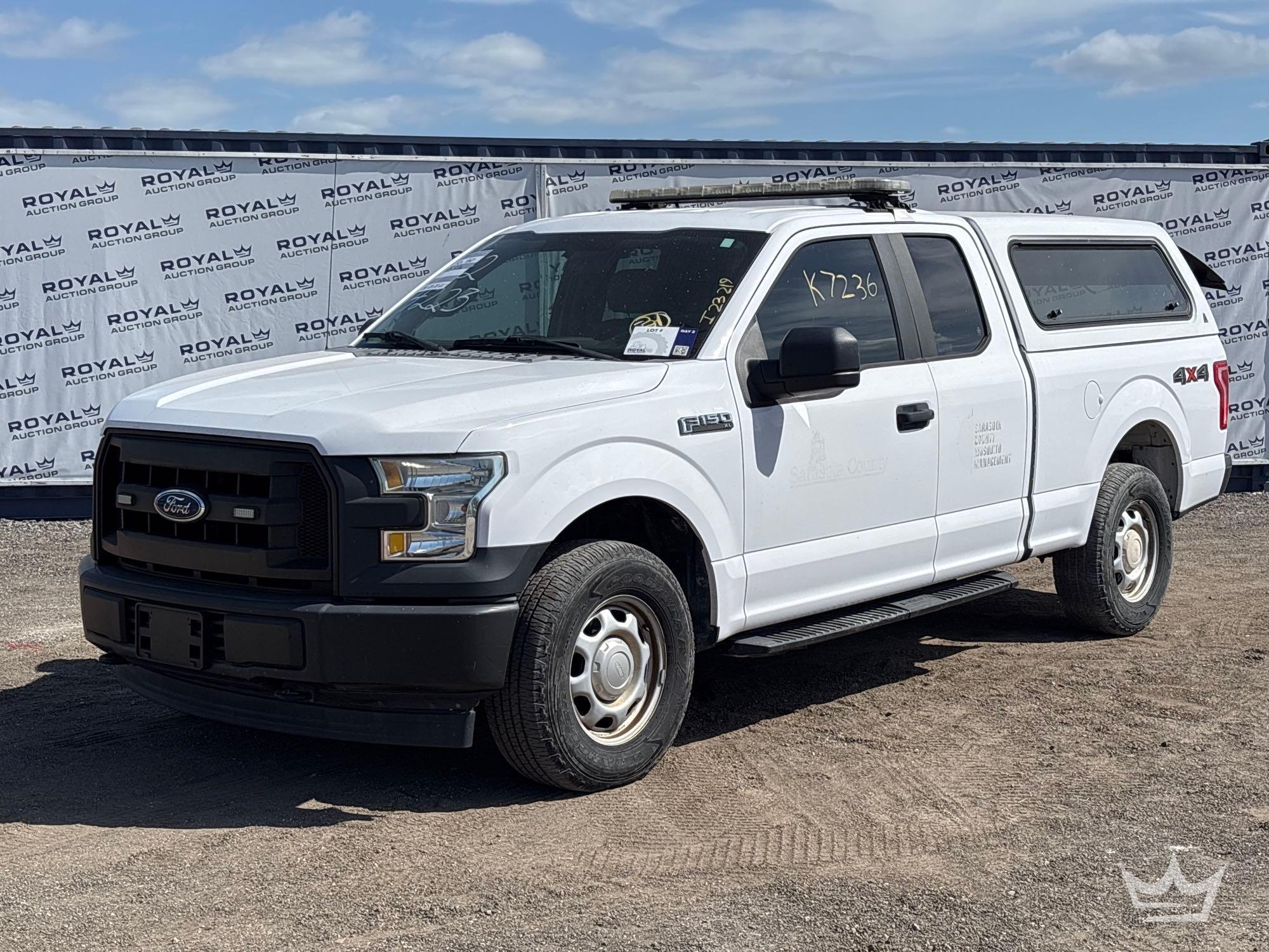 2017 Ford F-150 4x4 Ext. Cab Pickup Truck
