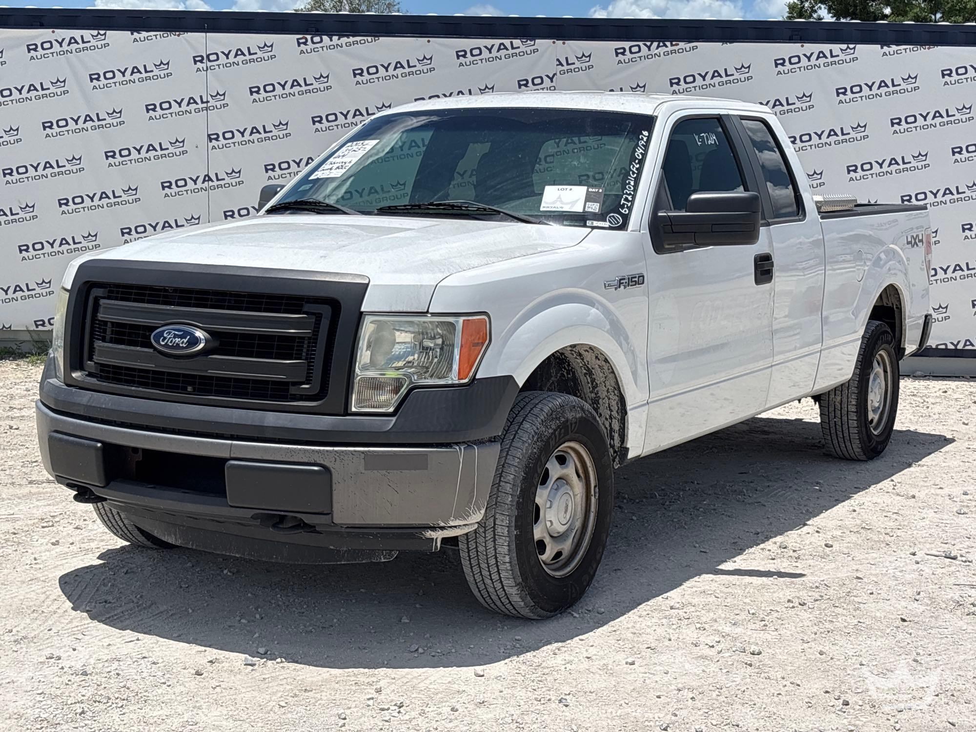 2013 Ford F-150 4x4 Ext. Cab Pickup Truck
