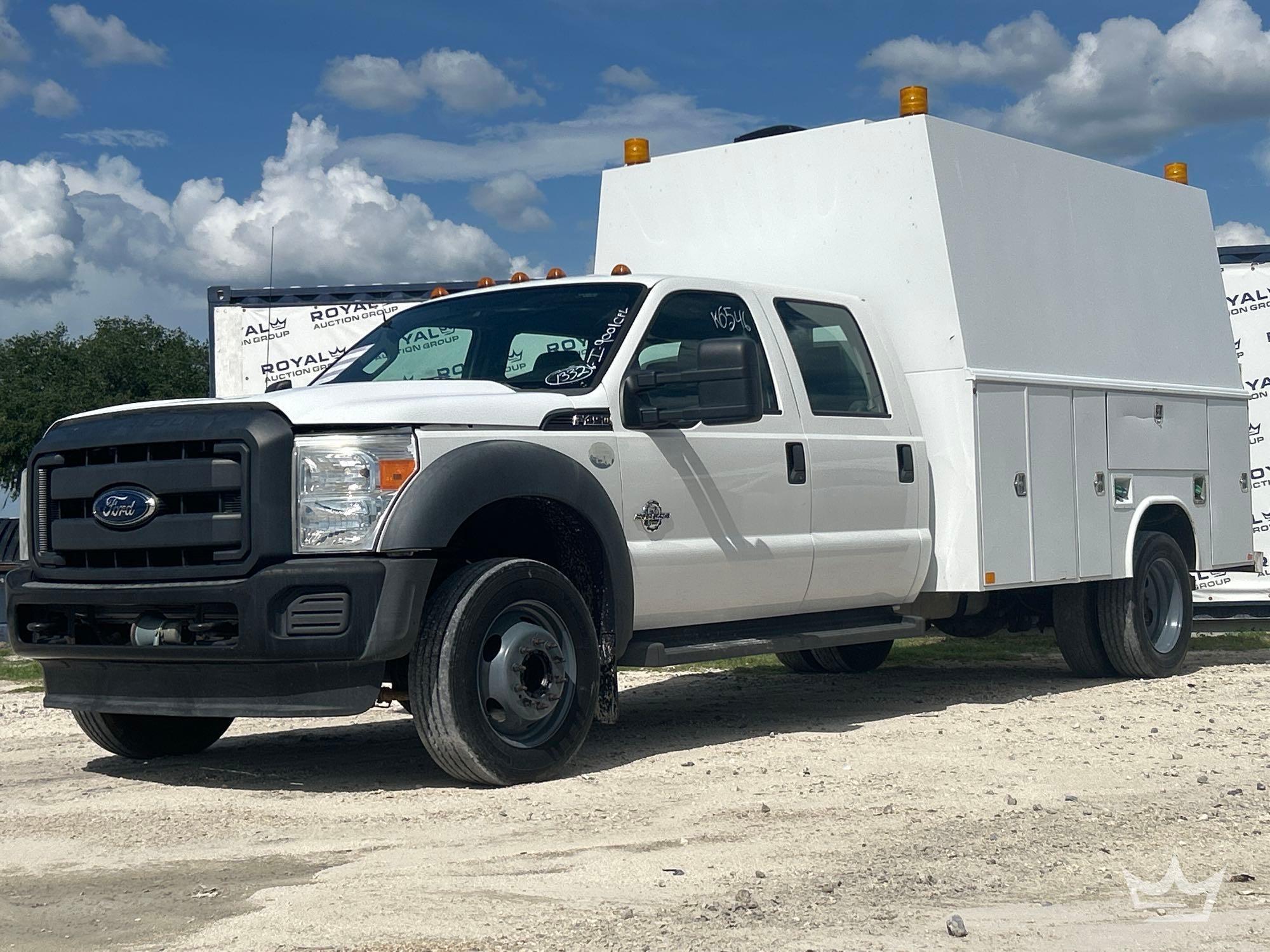 2013 Ford F-450 Crew Cab Enclosed Service Truck