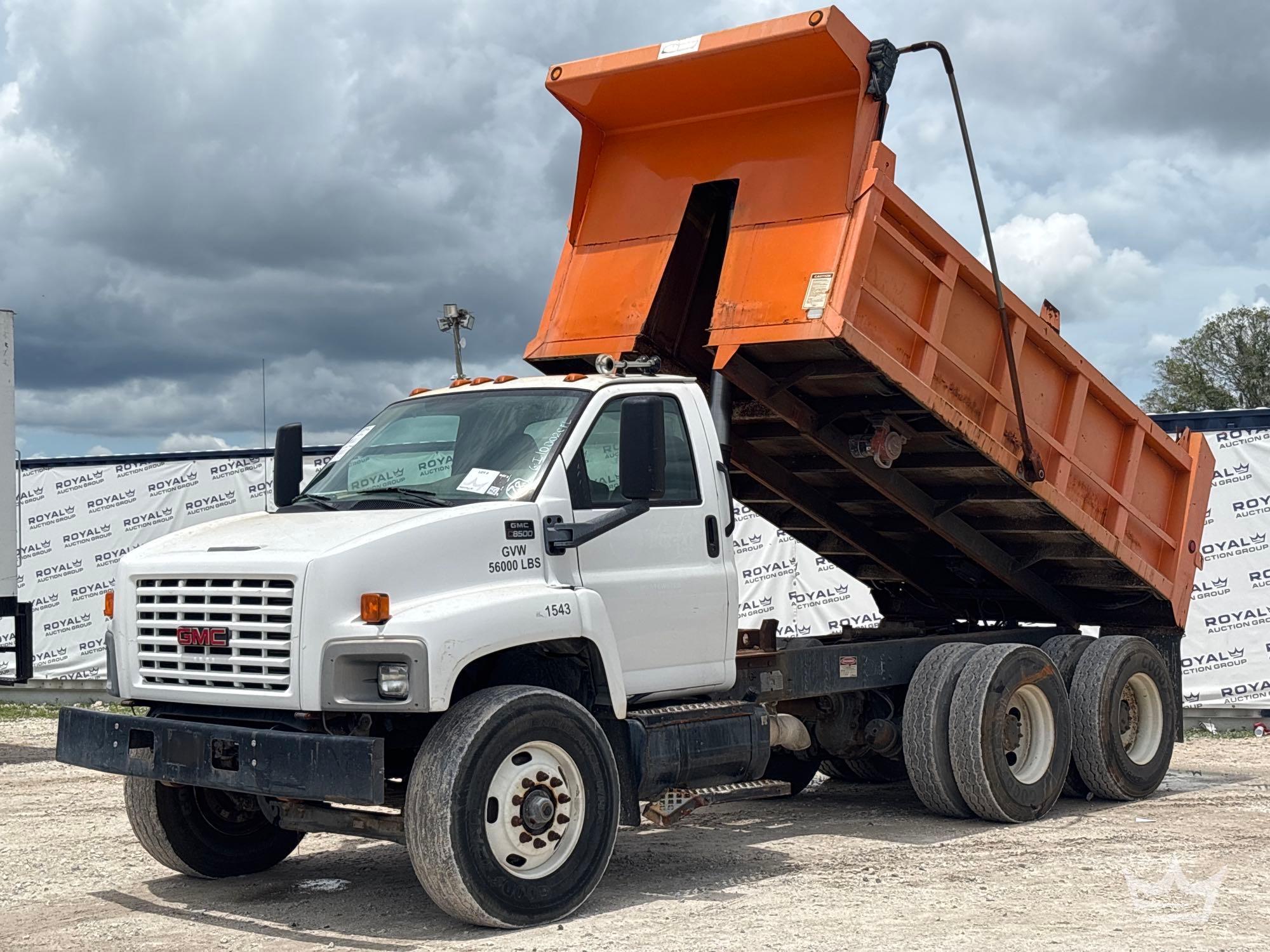 2008 GMC C8500 T/A Dump Truck