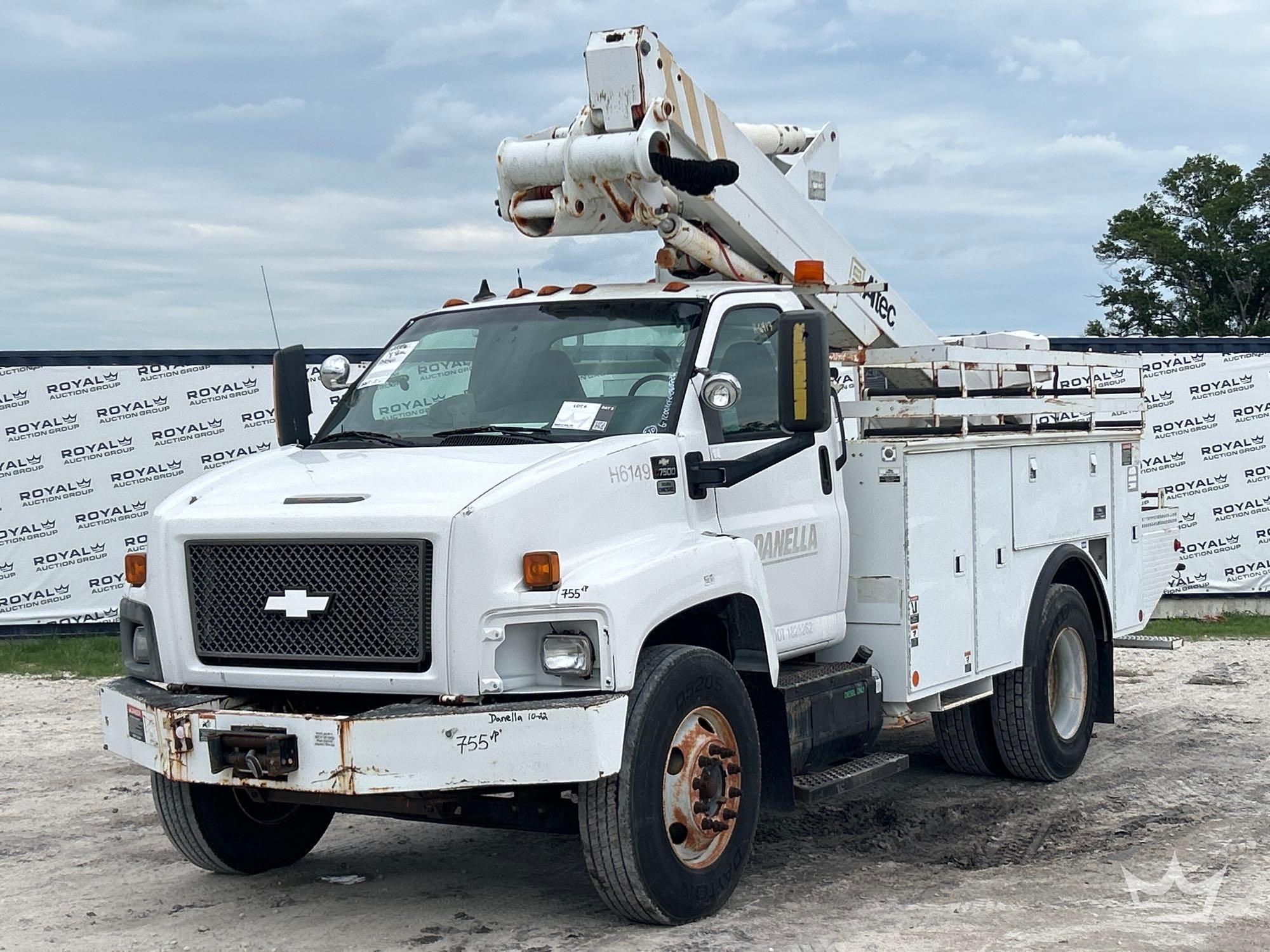 2008 Chevrolet C7500 Altec TA40 41ft. Bucket Truck