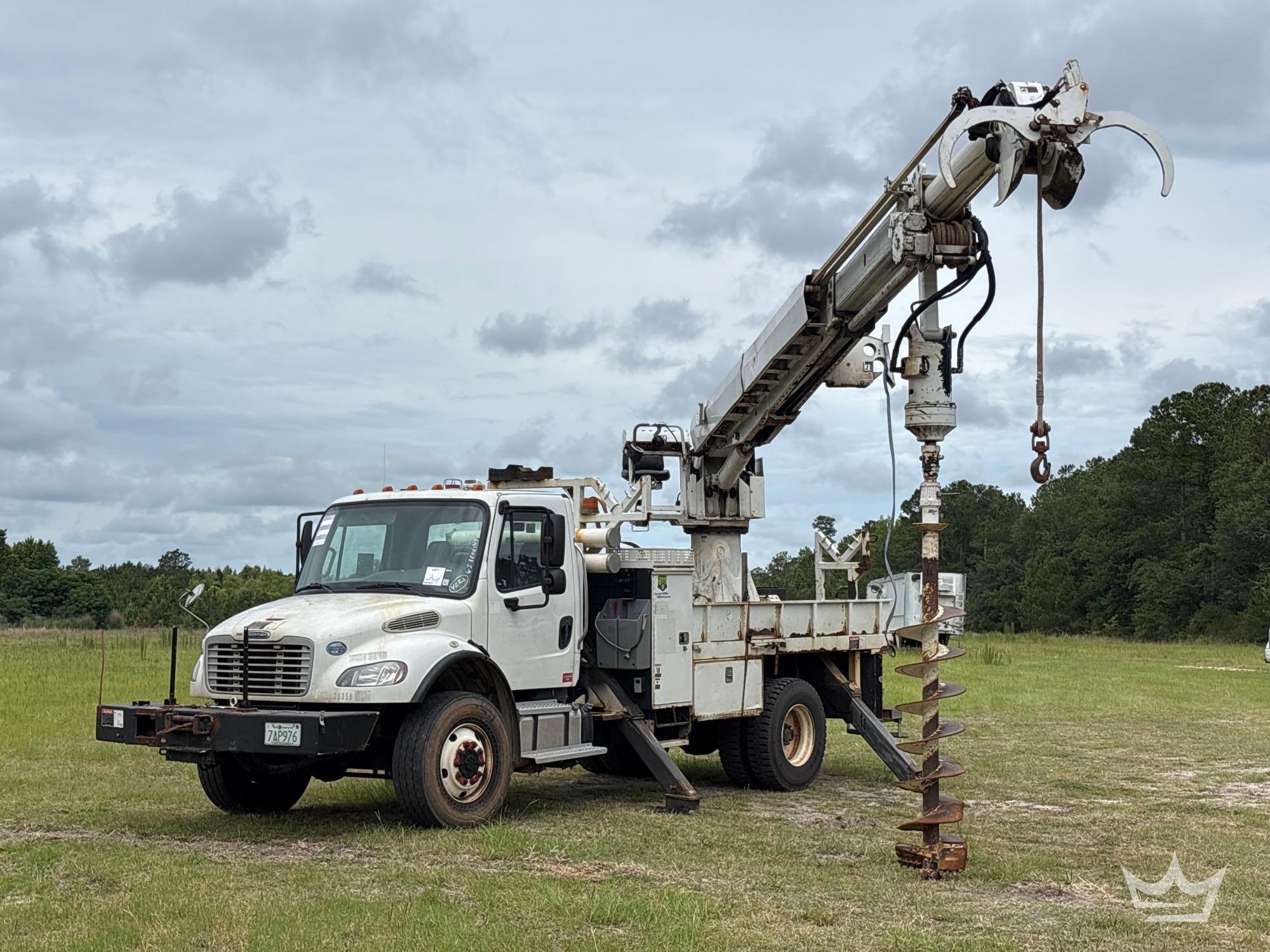 2014 Freightliner M2 106 4x4 Altec DM47BR 46ft. Insulated Digger Derrick Truck