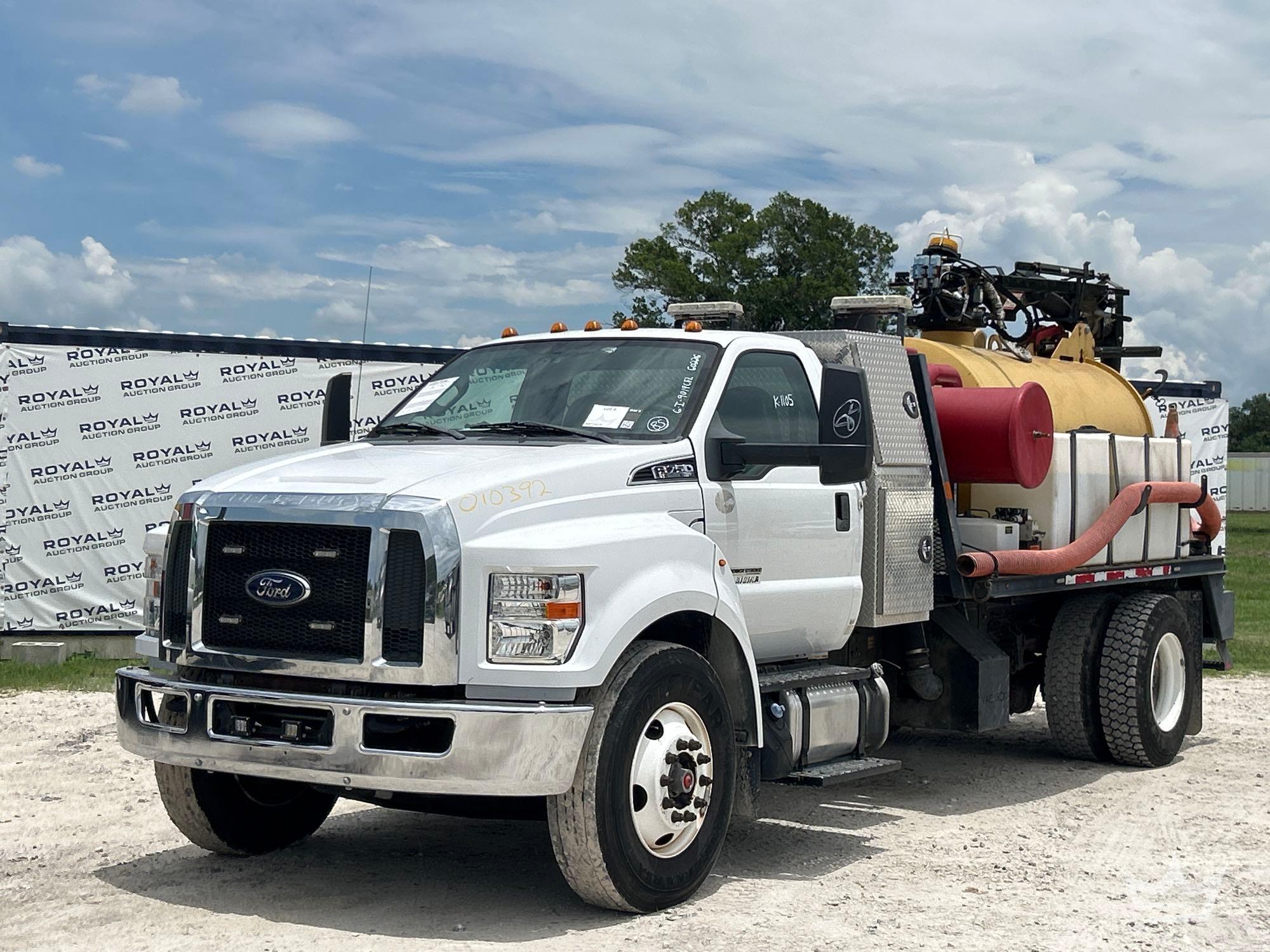 2019 Ford F-750 Vermeer Vac-Tron JTV873 PTO Vacuum Excavator Truck