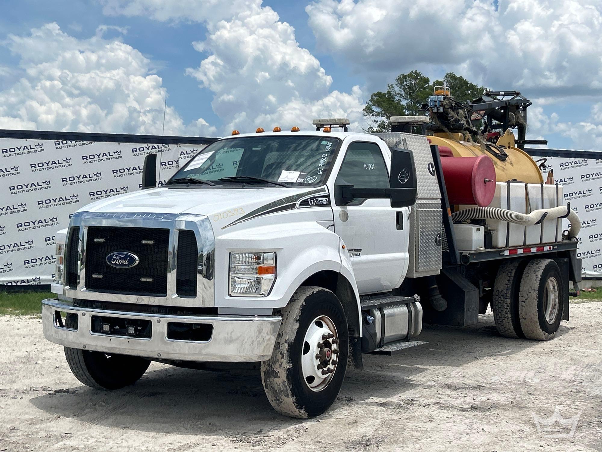 2019 Ford F-750 Vermeer Vac-Tron JTV873 PTO Vacuum Excavator Truck