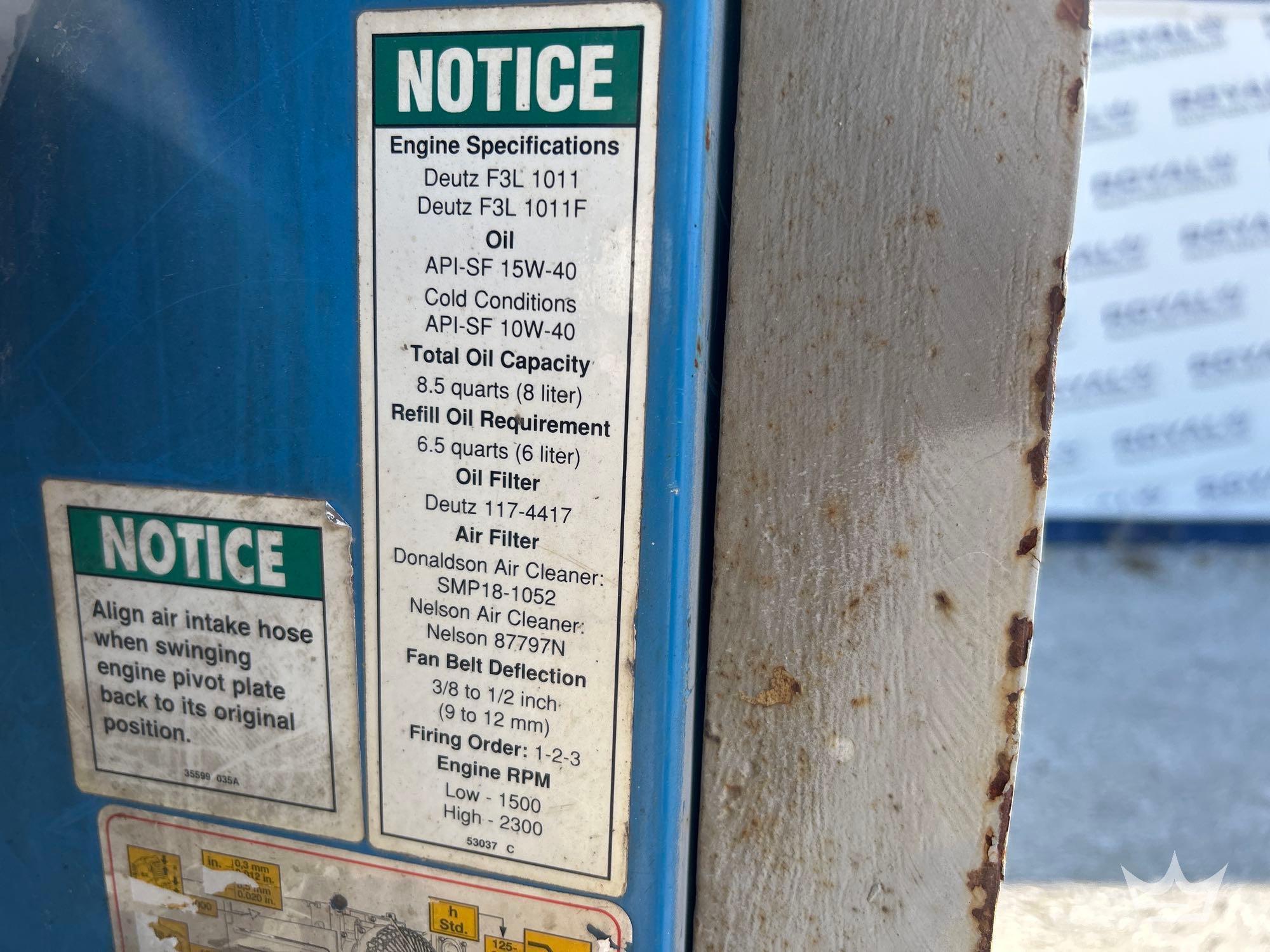 2001 Genie S60