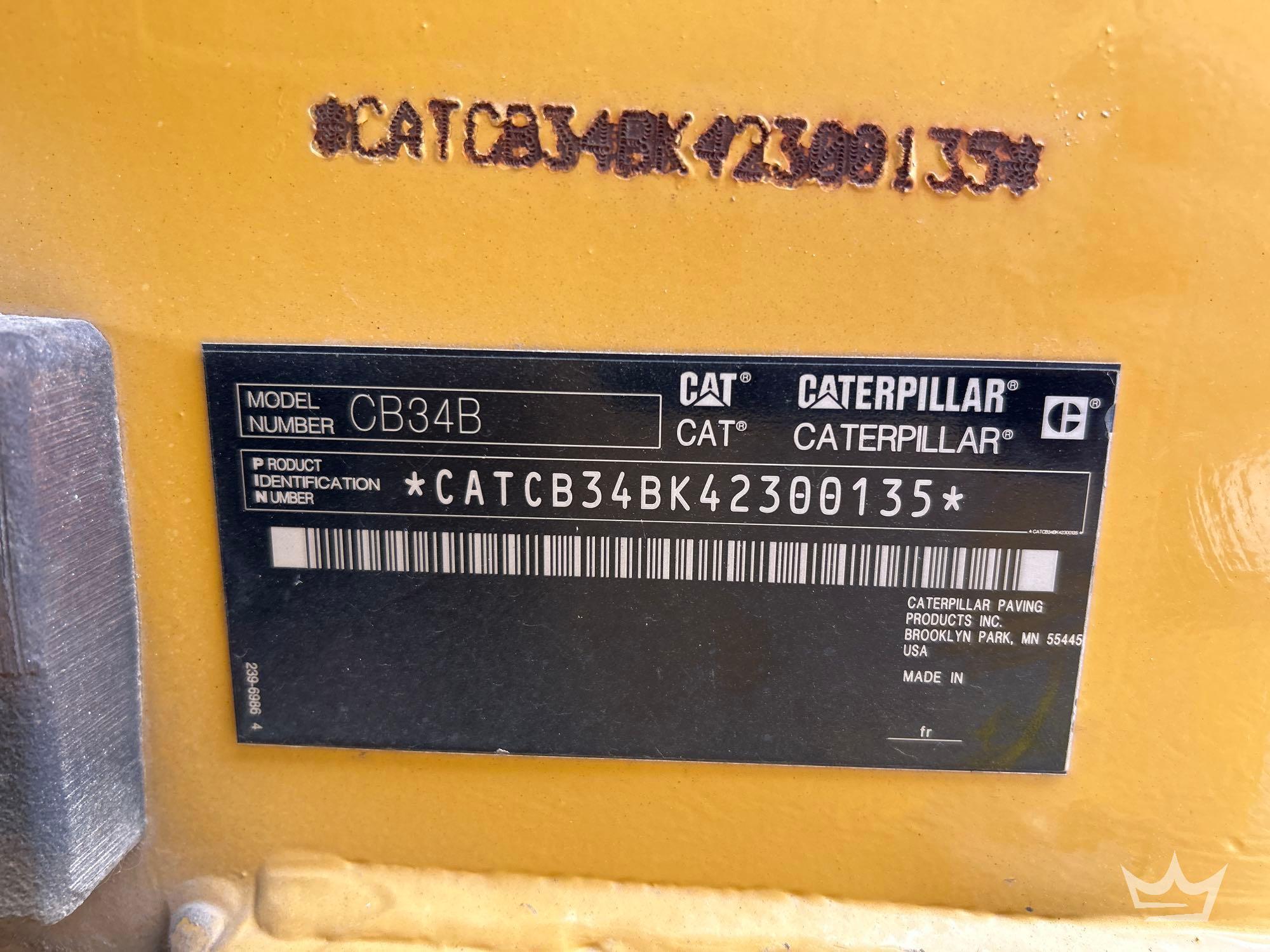 2014 Caterpillar CB-34